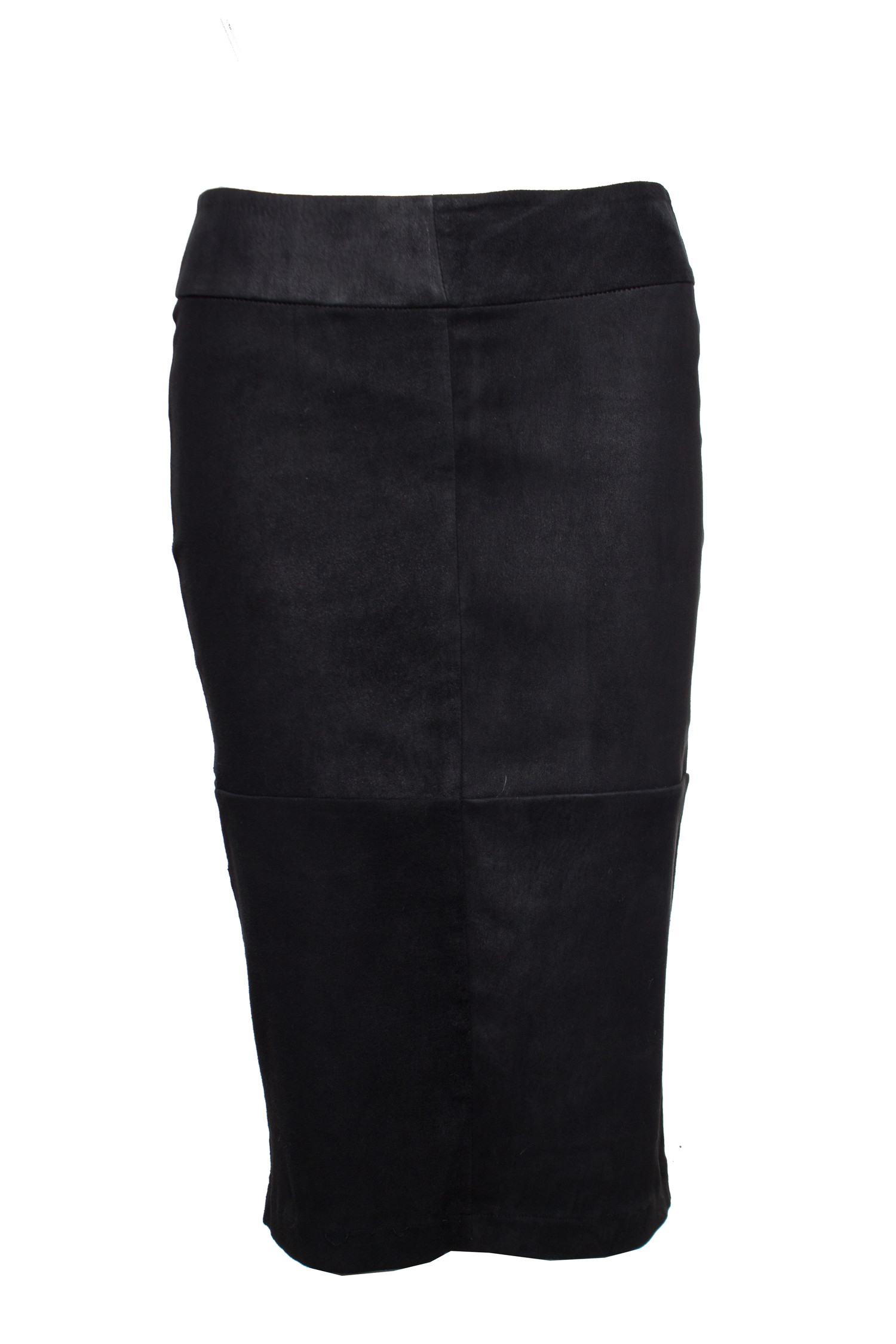 DNA black suede skirt in size 1 S. Unique Designer Pieces