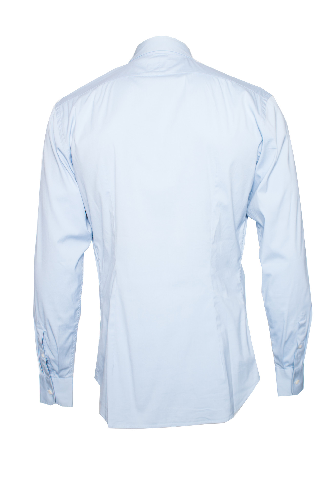 Prada, light blue shirt in size 40-15 3/4 (M). - Unique Designer Pieces