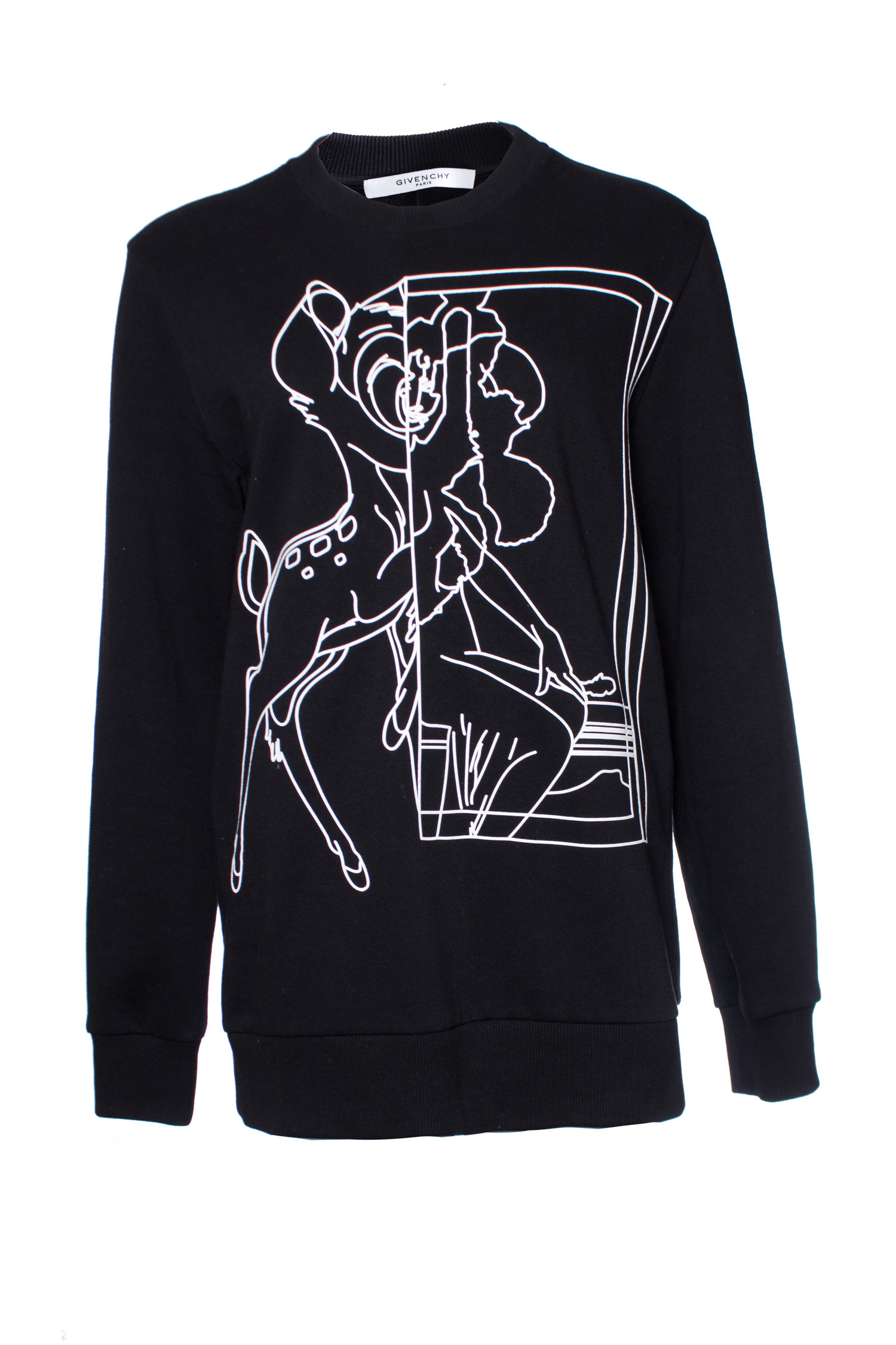 Givenchy, Bambi mirror outline crewneck 