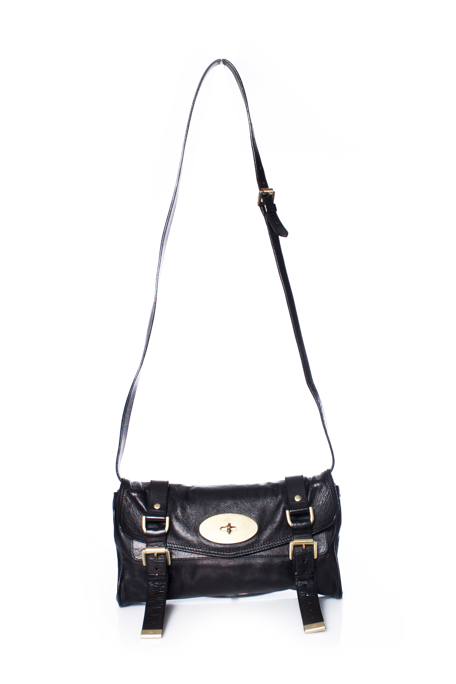 Leather crossbody bag Mulberry Black in Leather - 31089689