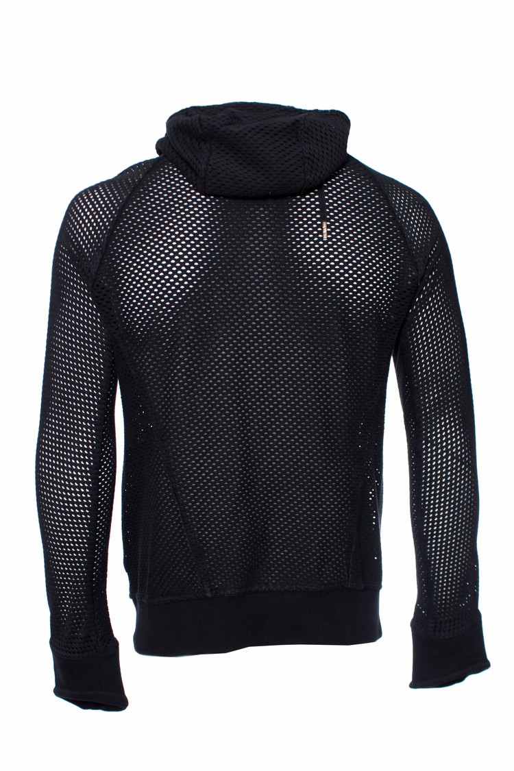 Boris Bidjan Saberi, perforated ninja zipper hoody. - Unique Designer ...