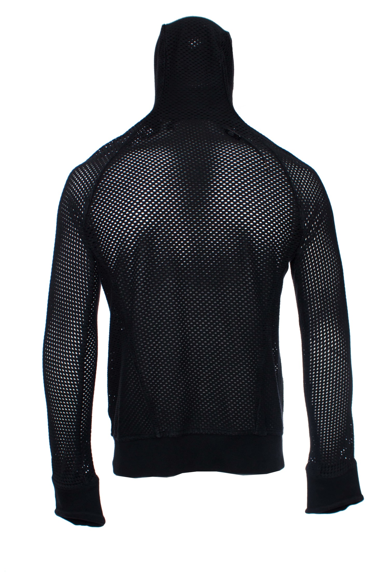 Boris Bidjan Saberi, perforated ninja zipper hoody. - Unique