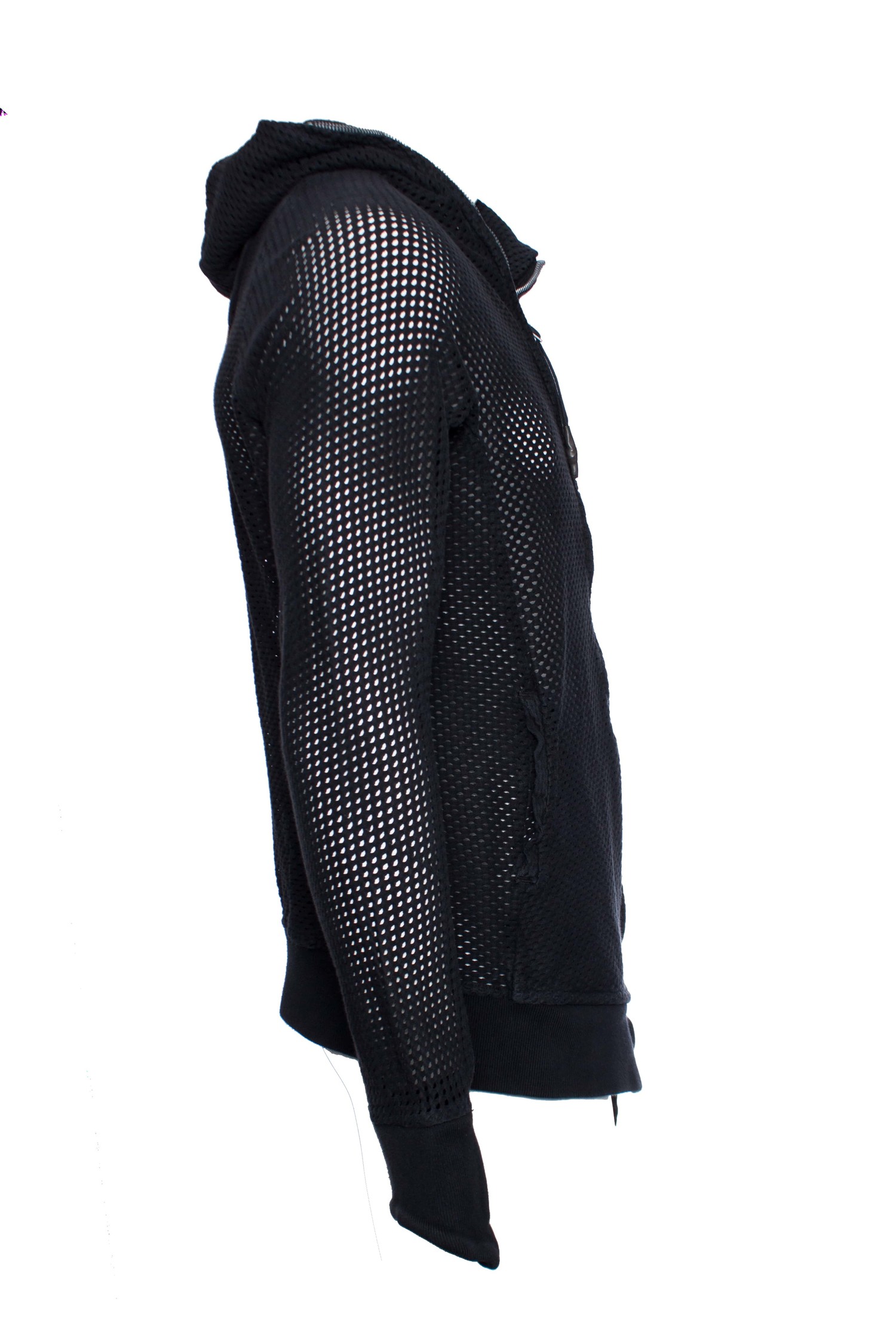 美品 Boris bidjan saberi Zipper hide-m | Boris Bidjan Saberi men zip jacket ZIPPER3, black