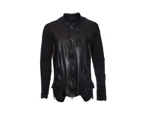 ジャケット・アウター L.G.B. deer skin leather biker jacket L.G.B.