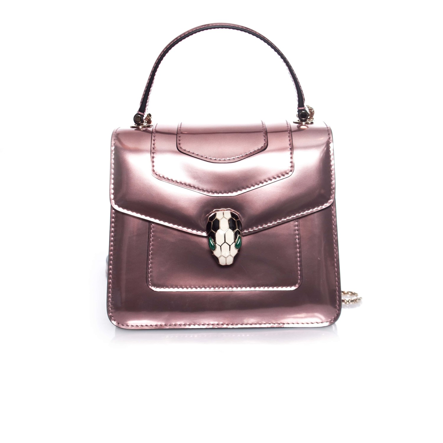 bulgari serpenti forever flap cover bag