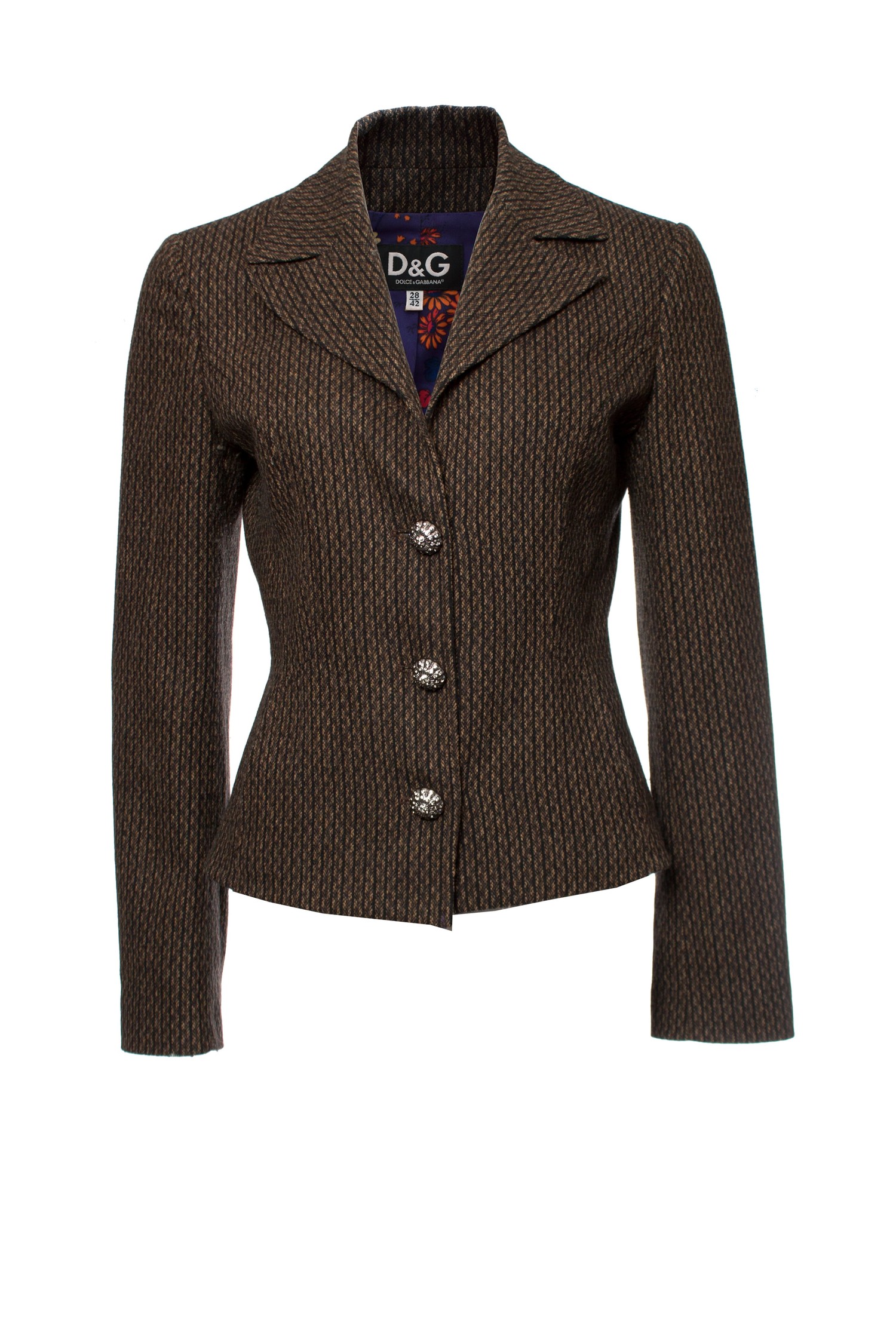 dolce and gabbana tweed jacket