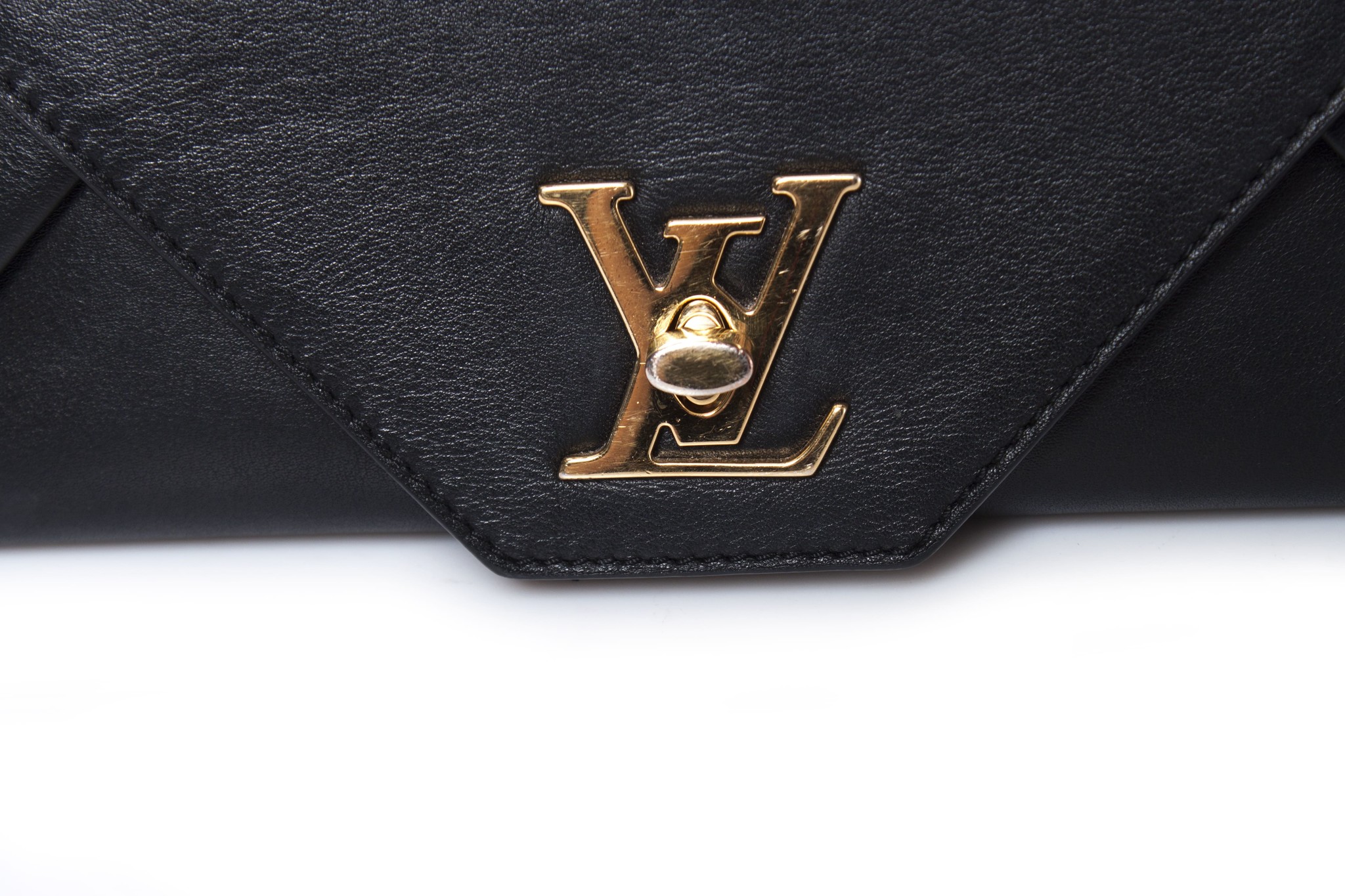 Louis Vuitton Calfskin Love Note Black