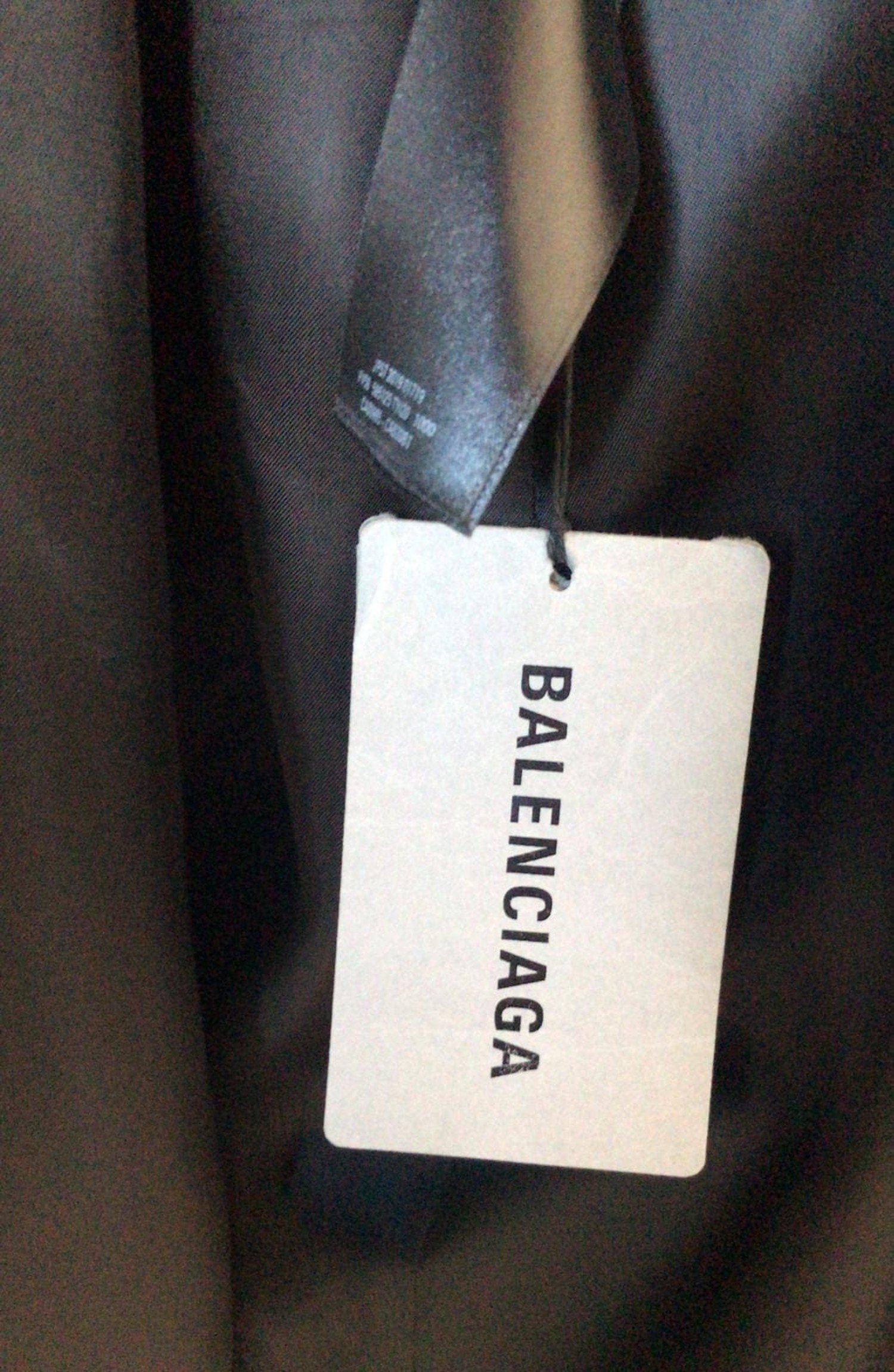 Balenciaga Balenciaga, Suspended shoulder jacket.