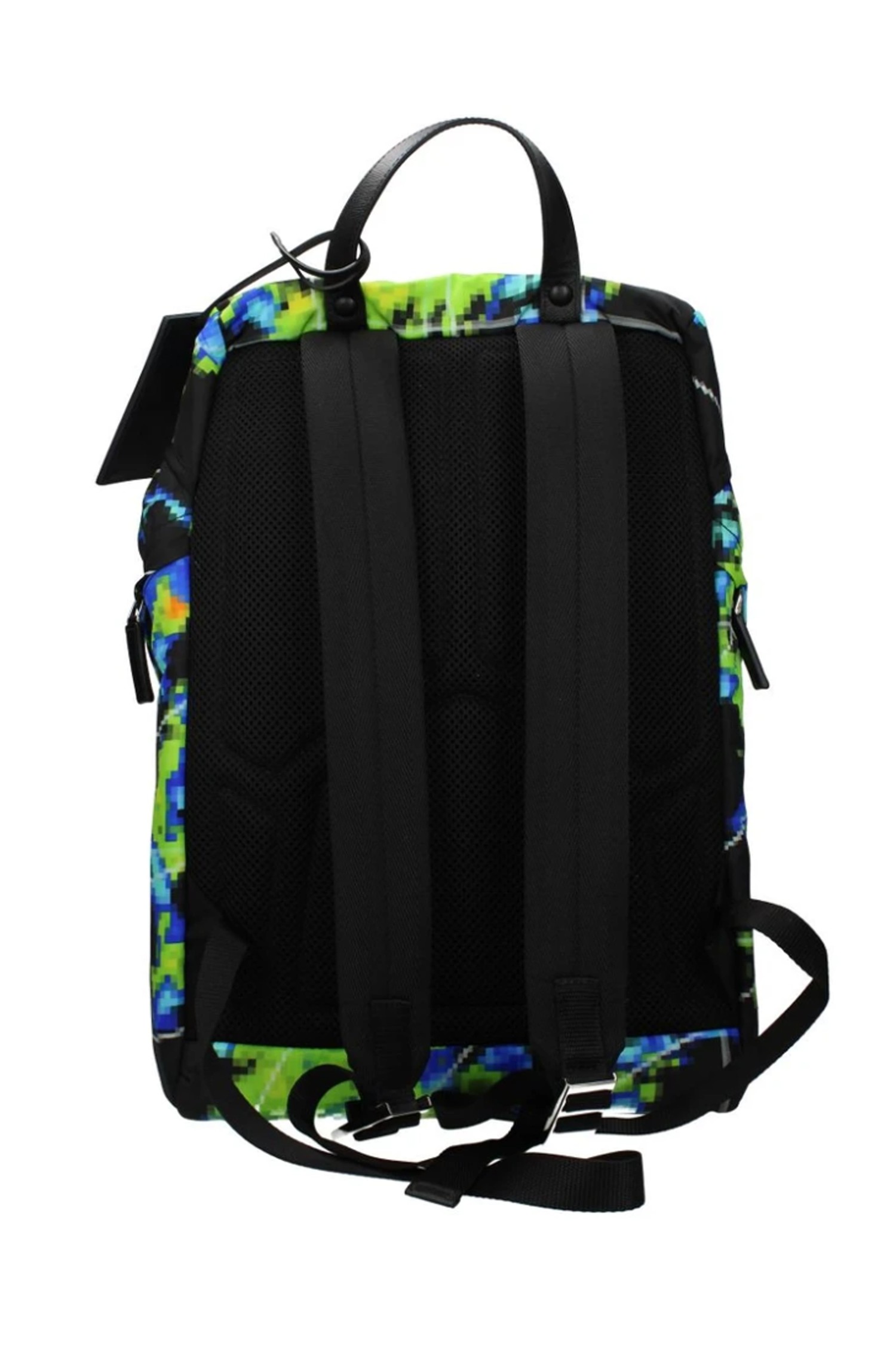 Prada neon backpack 2025