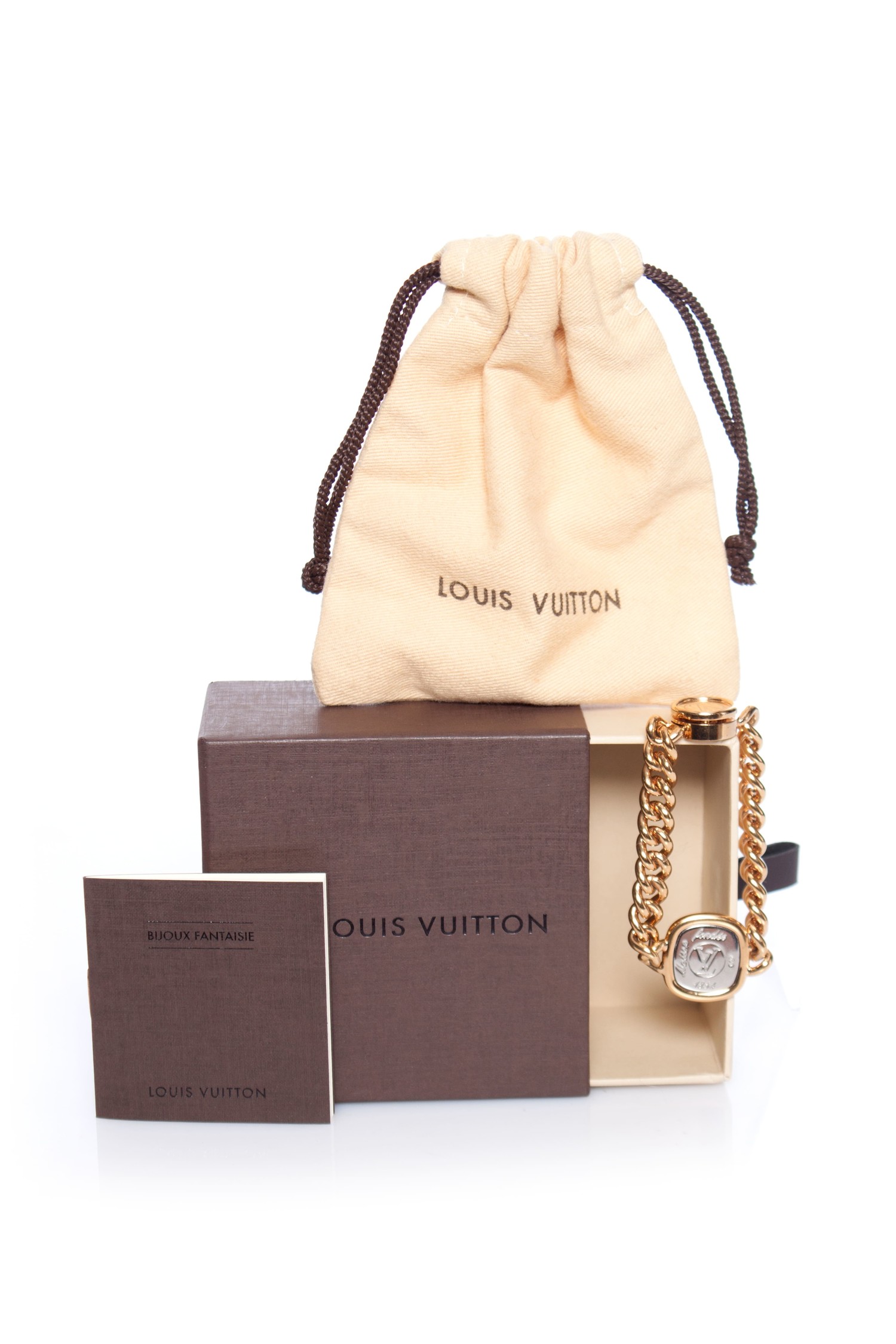 LOUIS VUITTON Dames Armband in Bruin