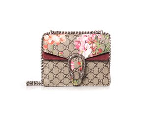 thema regionaal universiteitsstudent Gucci, Dionysus GG Blooms mini bag. - Unique Designer Pieces