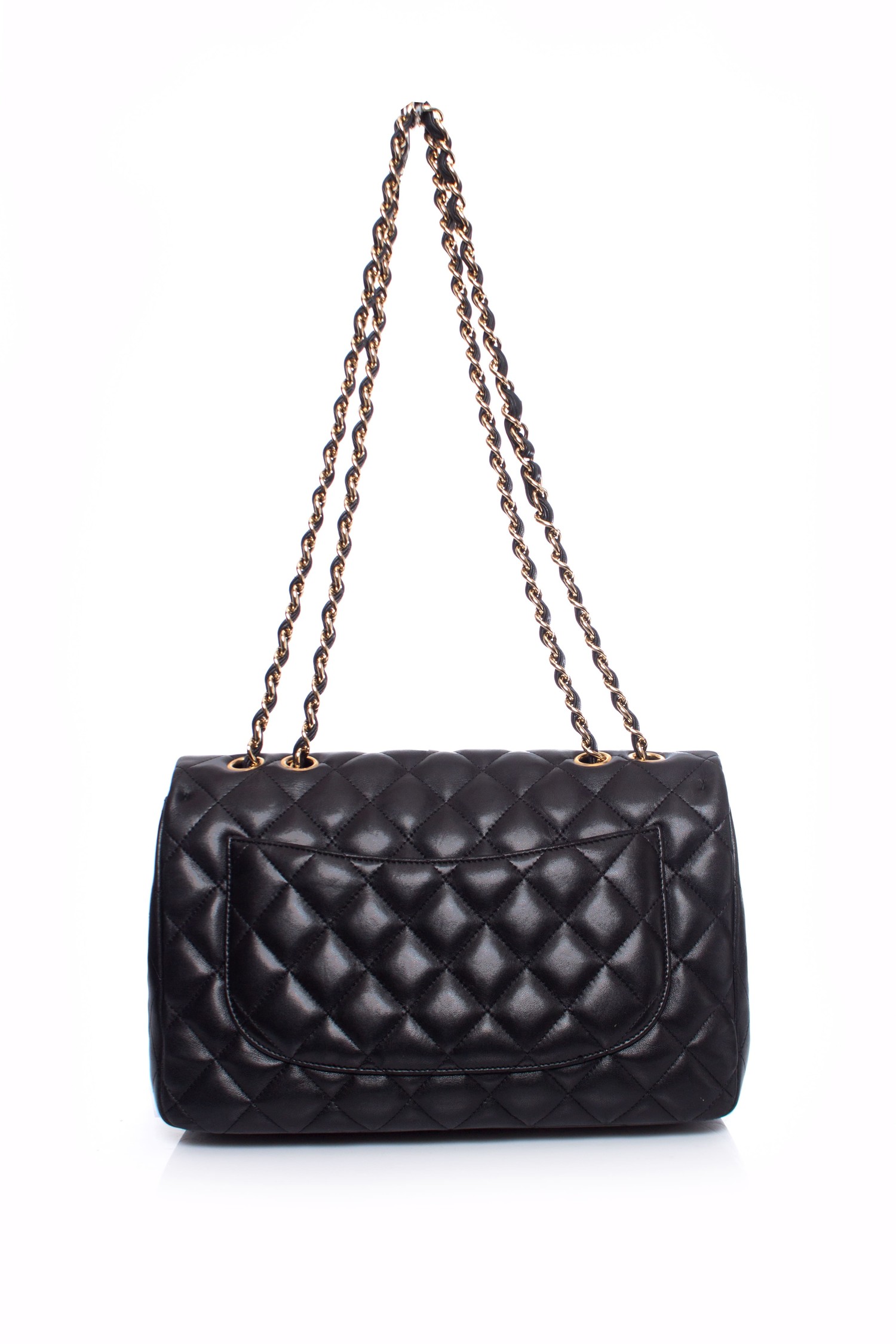 Chanel, Black Timeless Quilted Jumbo flap bag - Unique Designer Pieces