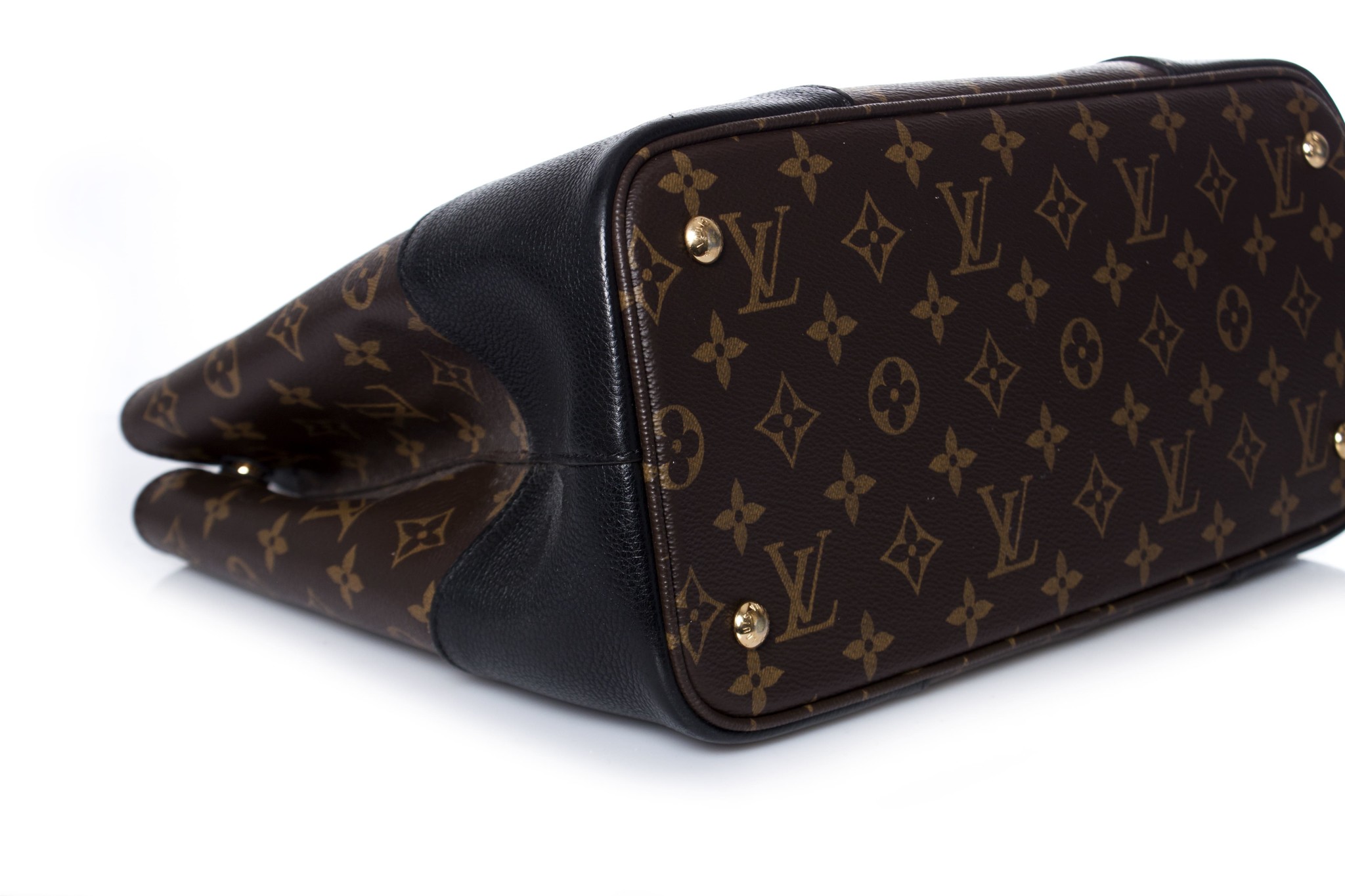 Louis Vuitton Flandrin M41595 Noir Monogram Macassar Tote Bag