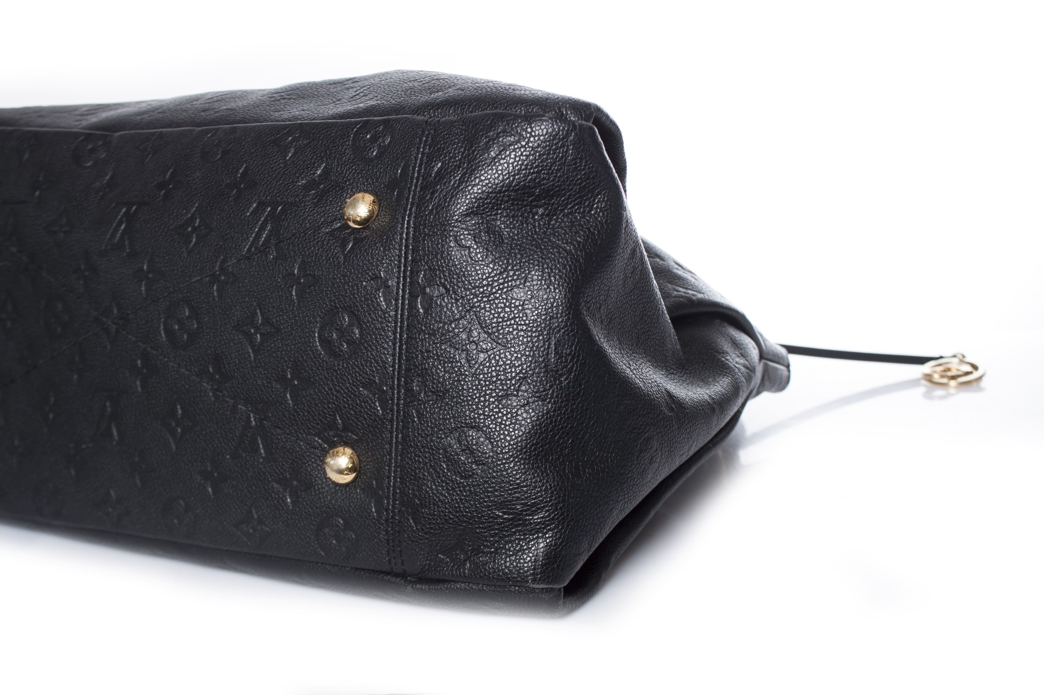 Louis Vuitton Black Monogram Leather Artsy MM Bag. - Unique Designer Pieces