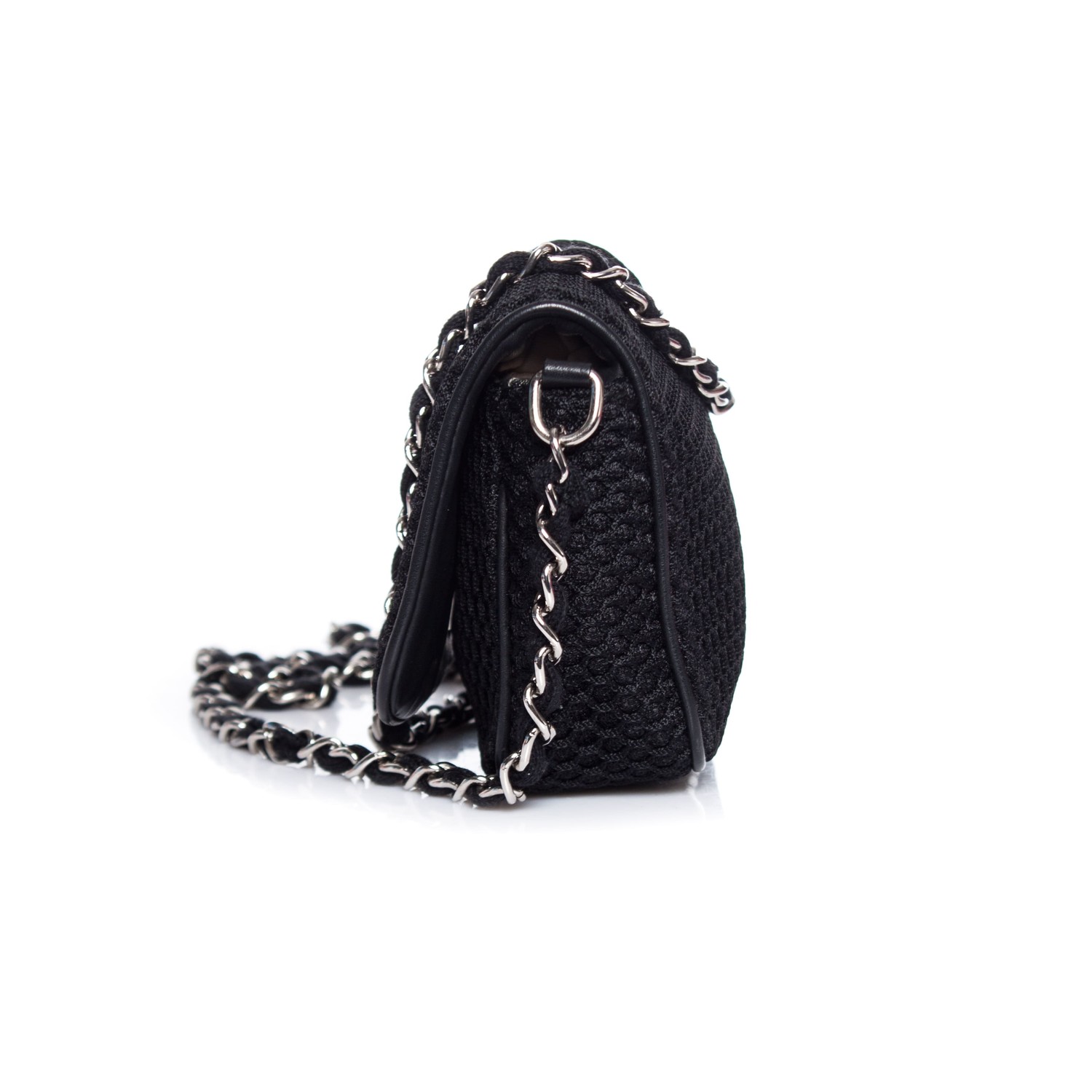 Missoni, black woven shoulder bag - Unique Designer Pieces