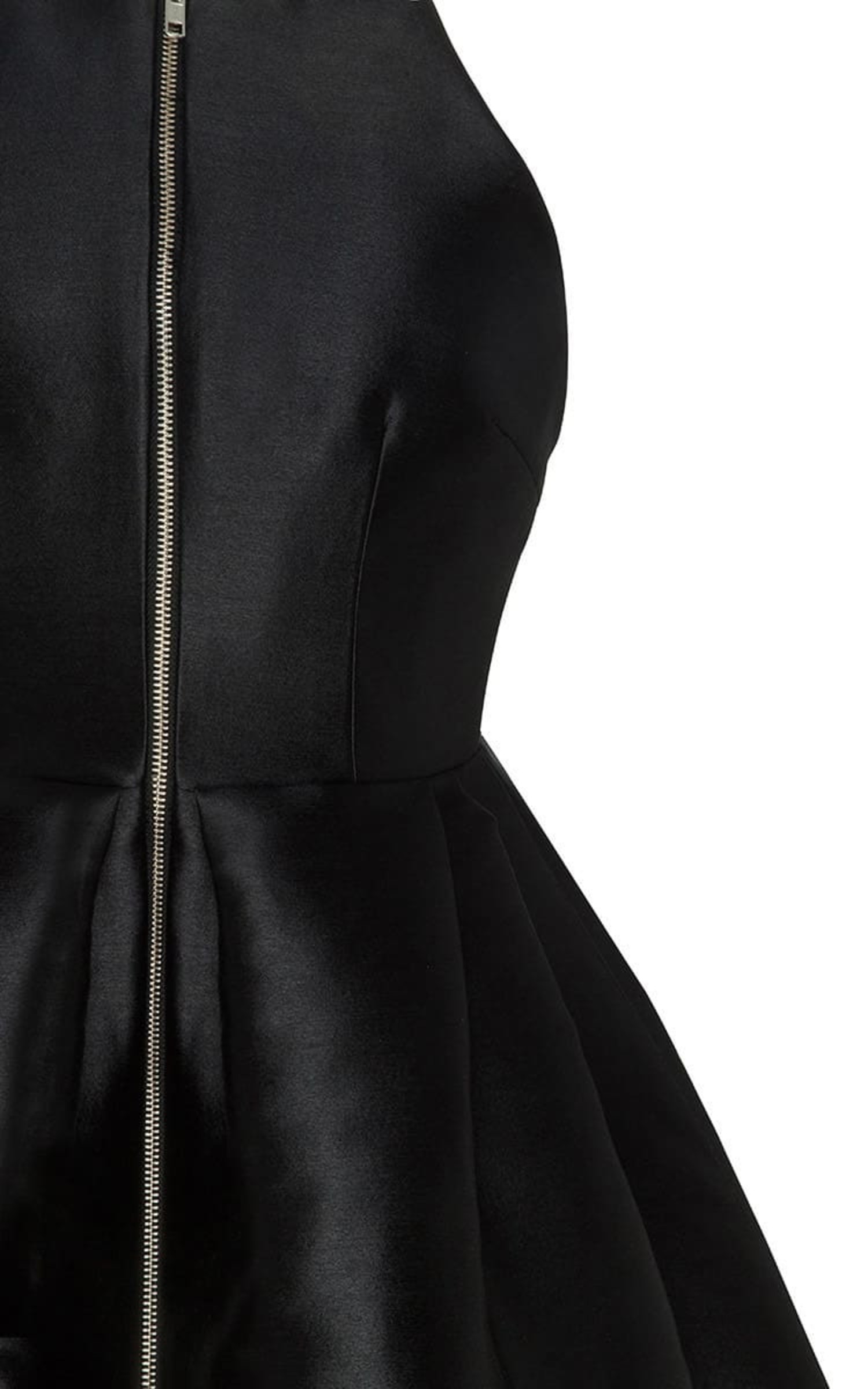 chinese dress ladies Alex Perry Decon Ruched Faux Leather Dress