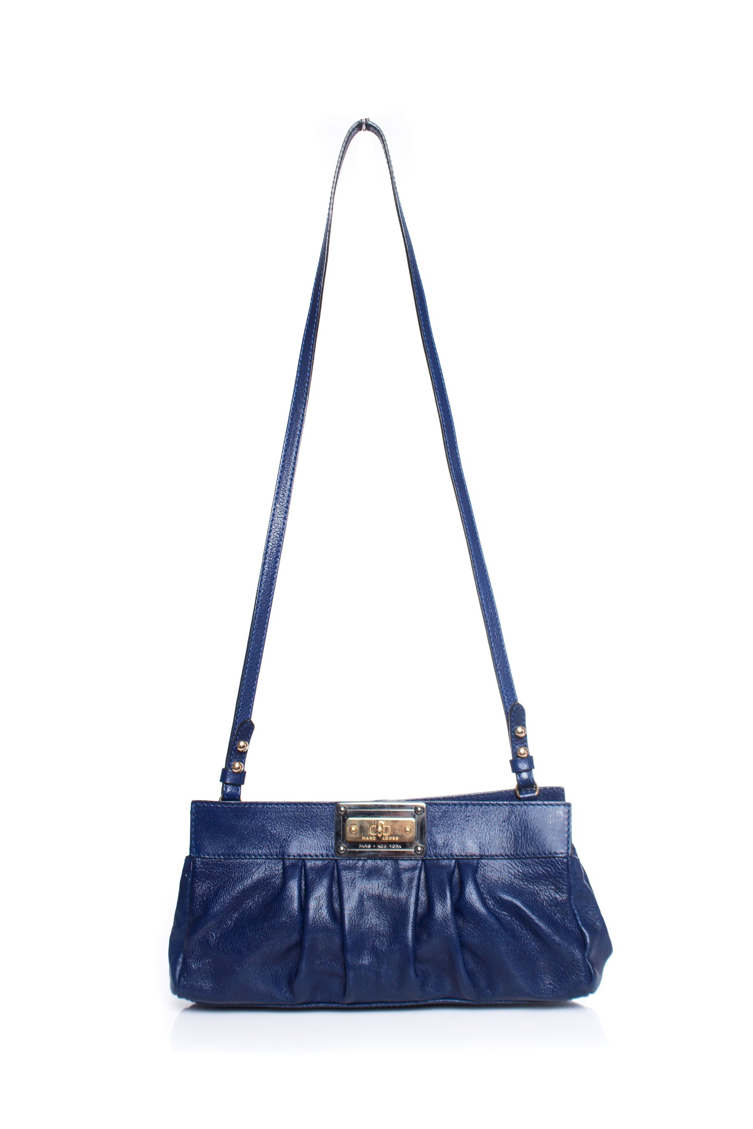 House of Dereon Blue Leather Purse  Blue leather purse, Marc jacobs  leather bag, Ostrich leather
