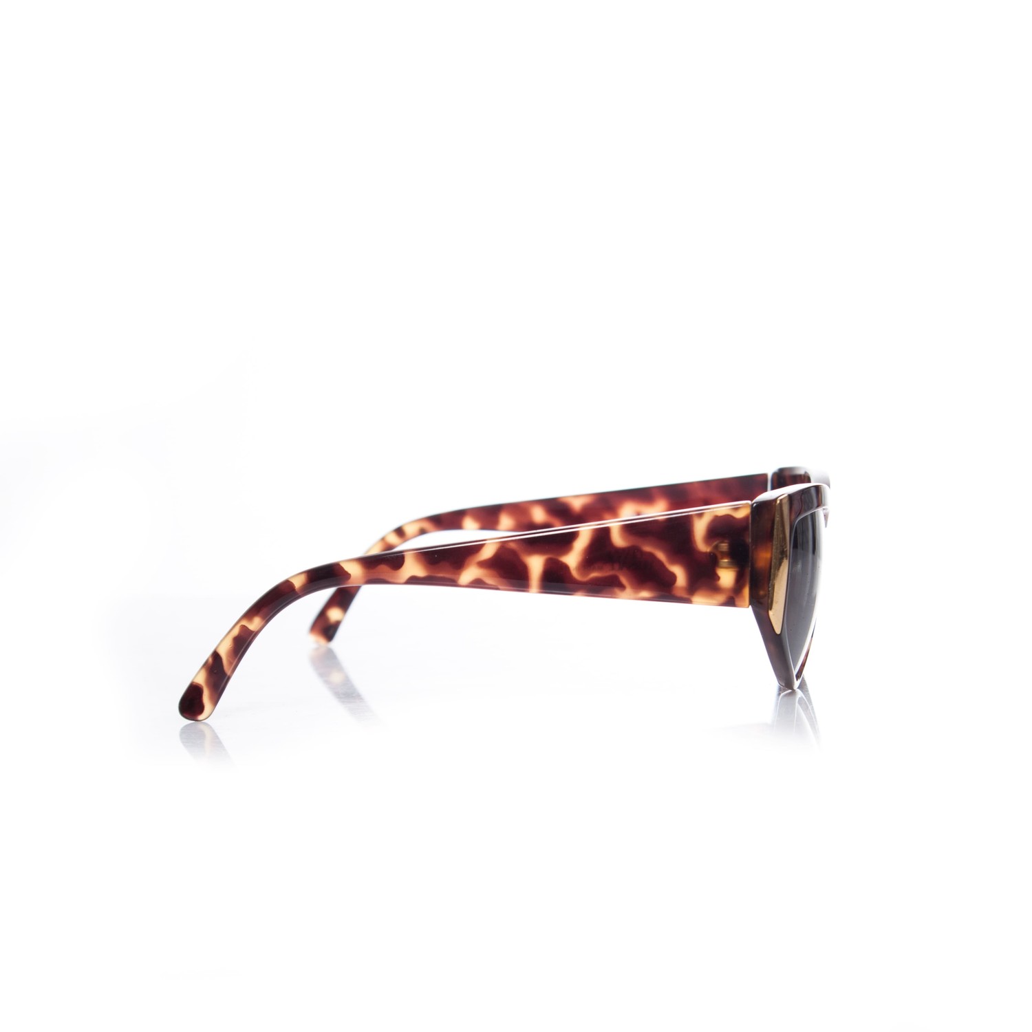 Gianni Versace, Tortoise Shell Rectangular Sunglasses. - Unique ...