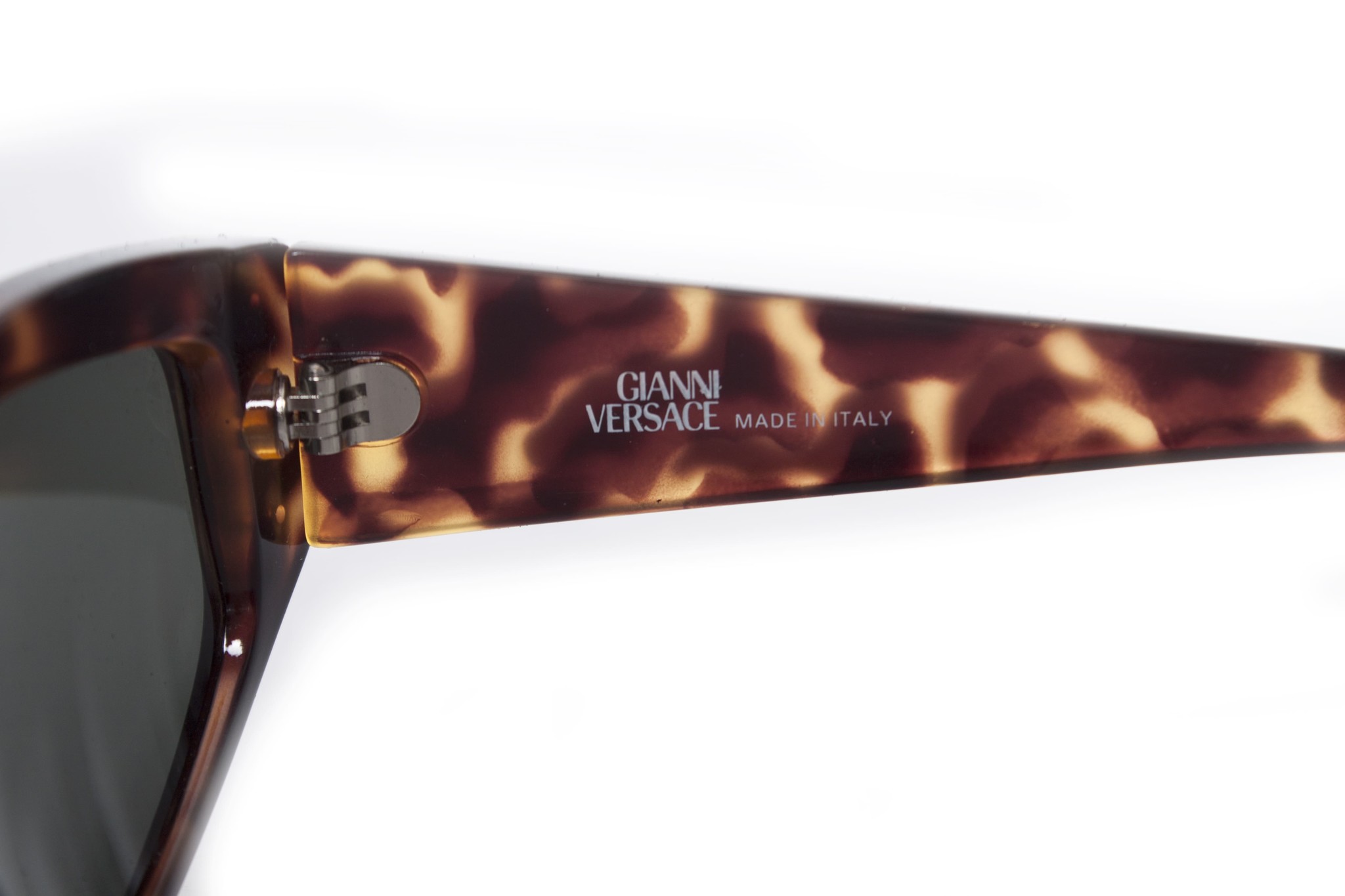 Versace tortoise shop shell glasses