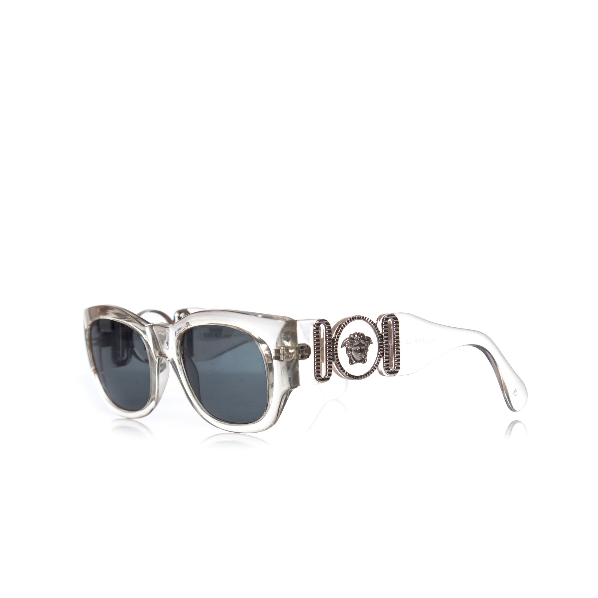 lading Socialistisch vitaliteit Gianni Versace, oversized clear sunglasses. - Unique Designer Pieces