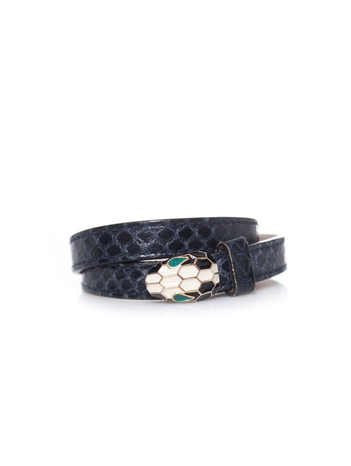 serpenti leather bracelet
