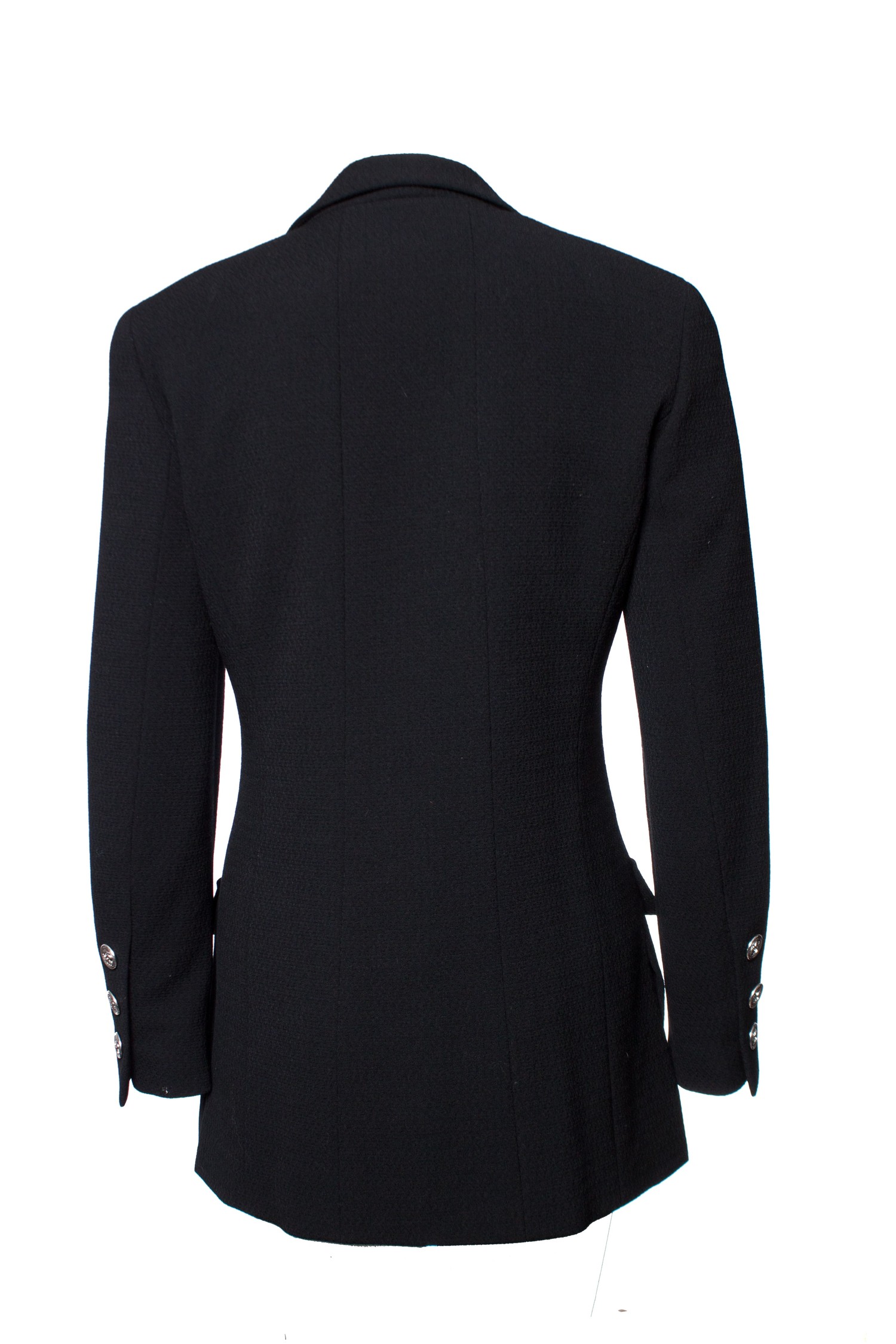 Chanel, Black wool jacket - Unique Designer Pieces
