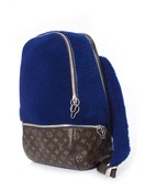 Louis Vuitton Backpack Shearling Marc Newson Fleece Beige – Luxi Bags