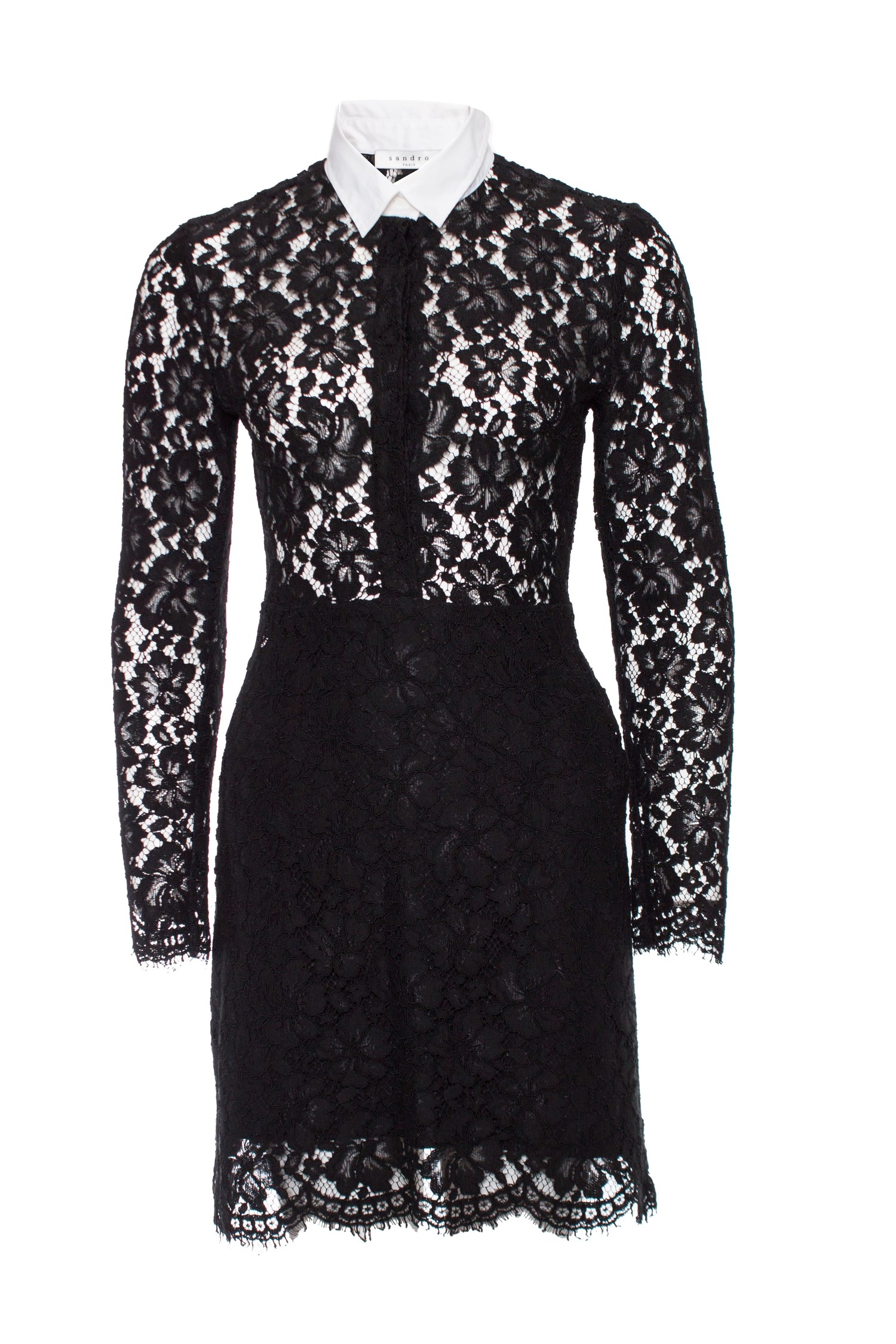 Black Dress With White Lace Collar Express Shipping | cpps.ut.ac.ir