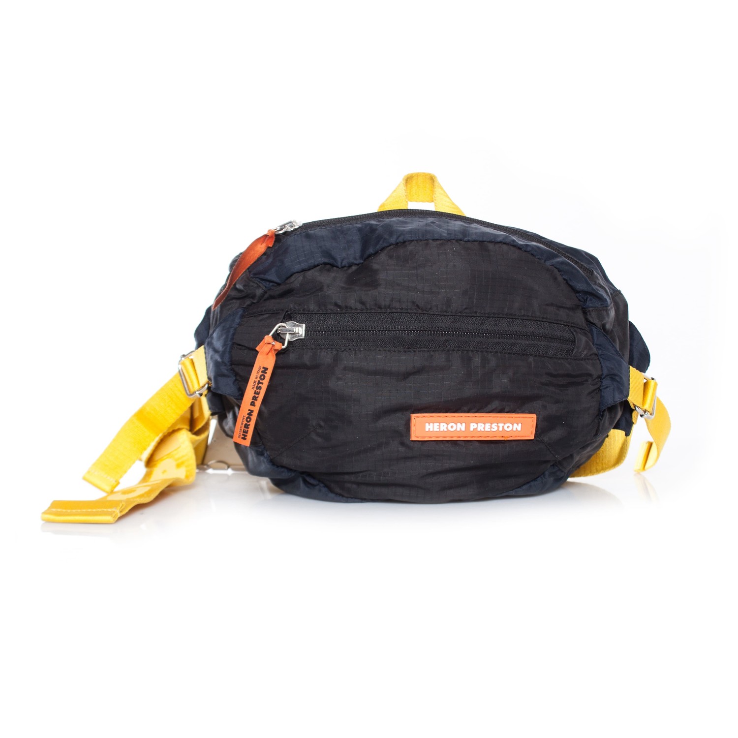 Heron Preston, logo-patched belt bag. - Unique Designer Pieces