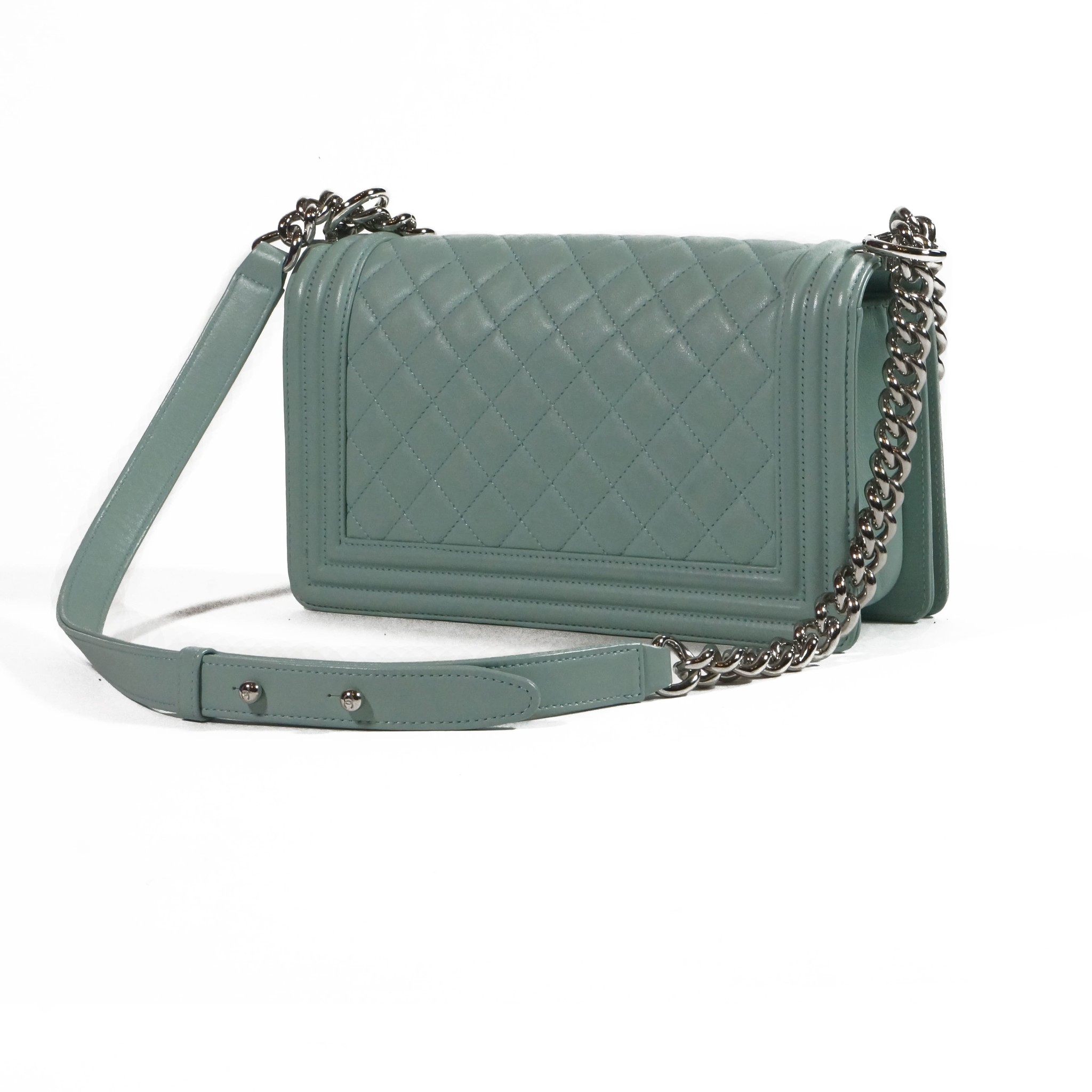 Chanel Small Classic Flap Mint Green  THE PURSE AFFAIR
