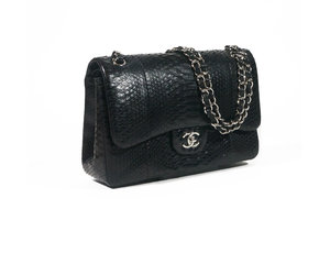 black python chanel bag