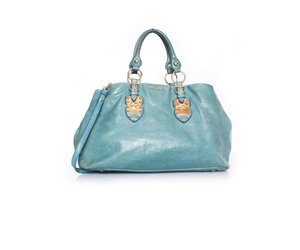 バッグ Special! 00s miu miu Turquoise Studs Bag バッグ Special! 00s miu miu Turquoise Studs Bag Special! 00s miu