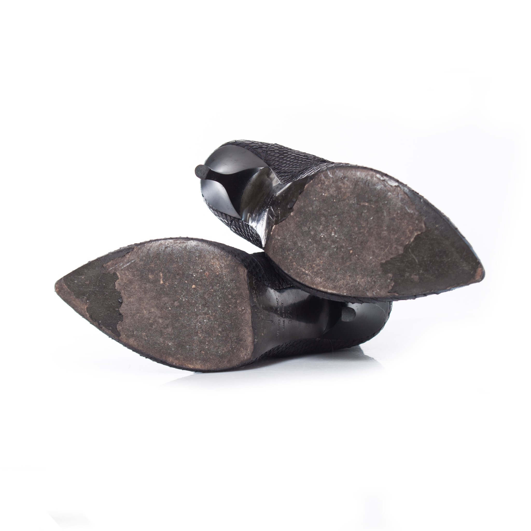 Giuseppe Zanotti, Python leather Half Boots - Unique Designer Pieces