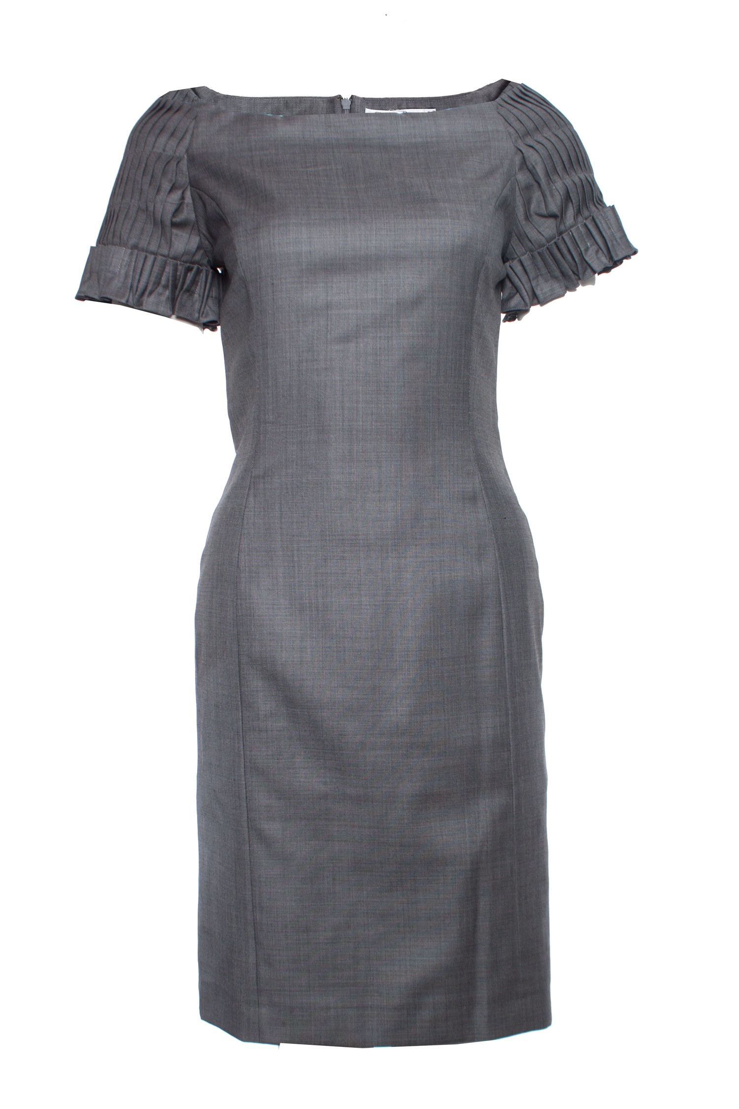 slim fit dress slacks Christian Dior Elegant Sleeveless Cocktail Dress – Style Definery main image 1