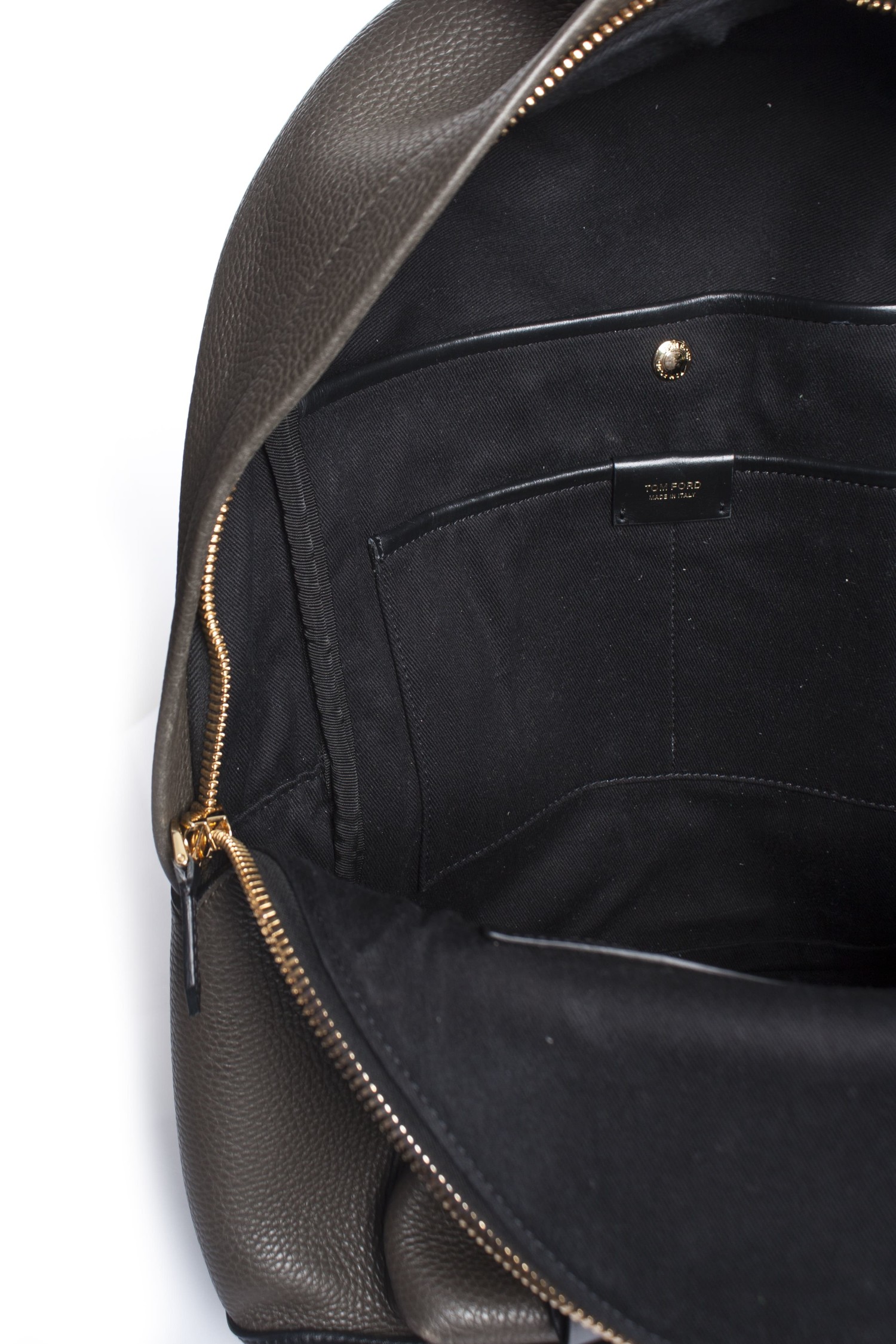 Tom Ford, Leather Solid Backpack - Unique Designer Pieces