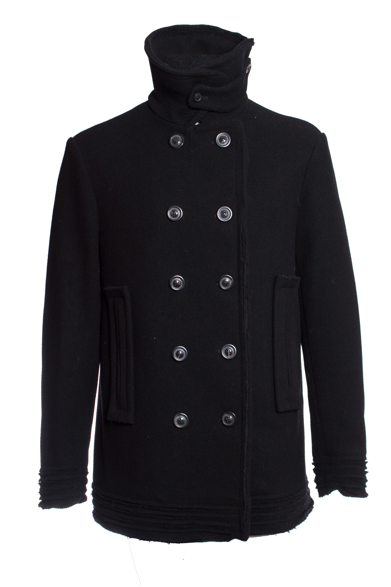 Maison Margiela, black double breasted 
