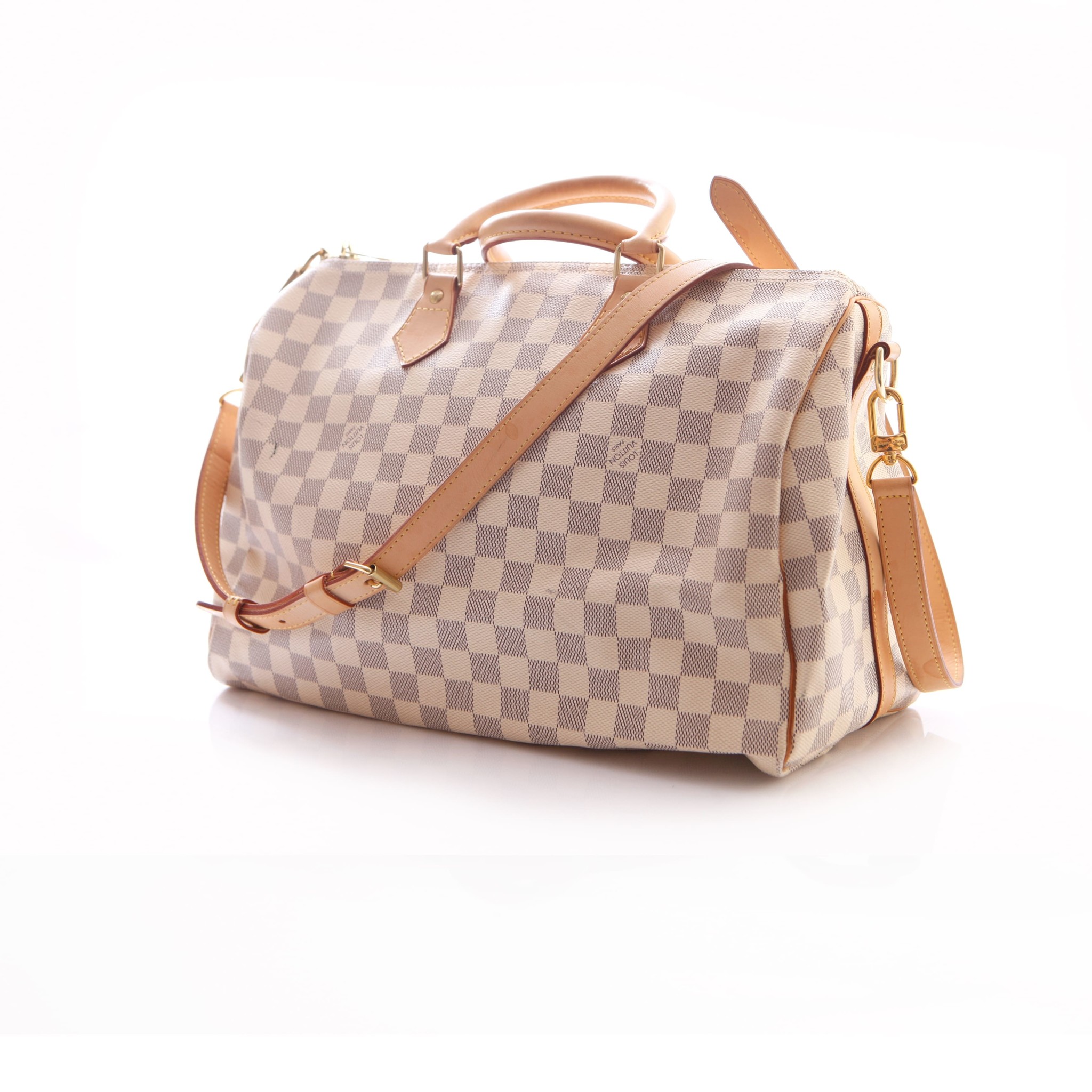 Louis Vuitton, Damier Azur Speedy Bandouliere 30 - Unique Designer Pieces