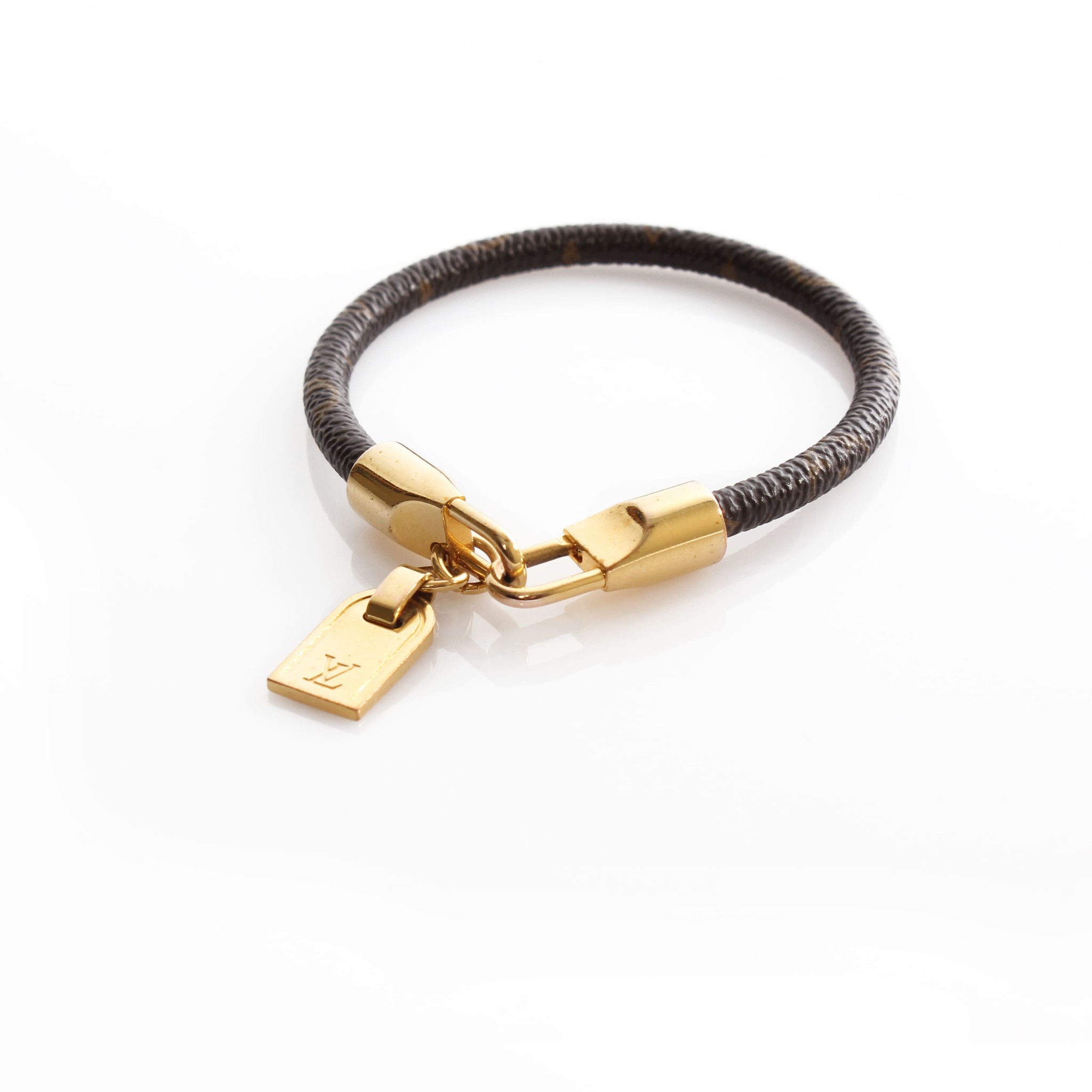 Tenen een Herstellen Louis Vuitton, brown monogram bracelet - Unique Designer Pieces