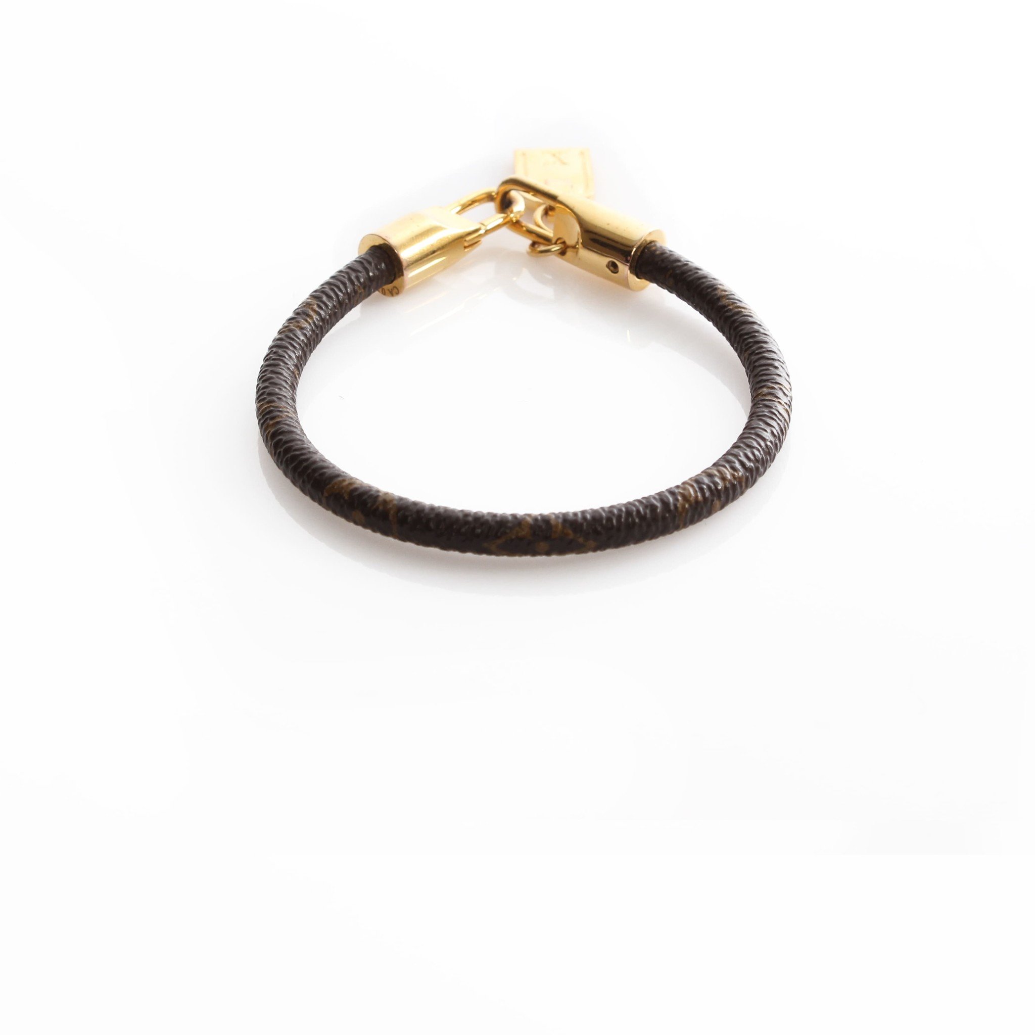 Louis Vuitton Monogram Keep It Bracelet Brown Cloth ref.958043 - Joli Closet