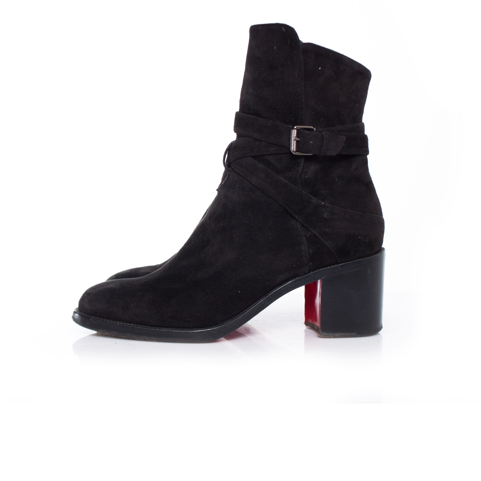 Christian Louboutin, Karistrap 70 suede 