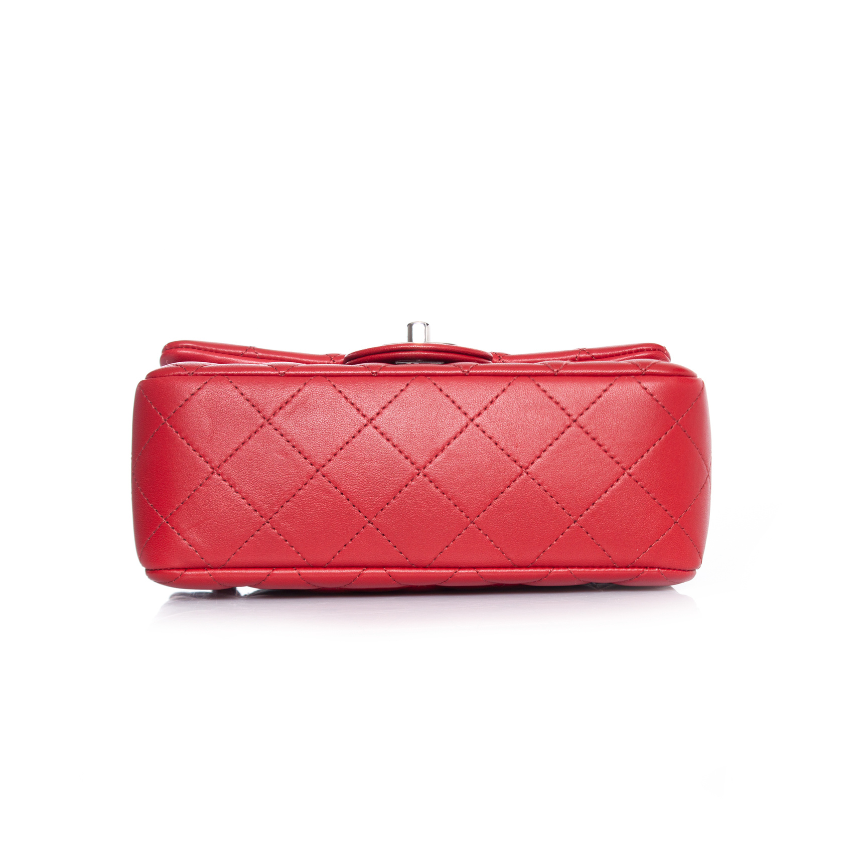 Chanel Red Lambskin Mini Classic Flap – Jadore Couture