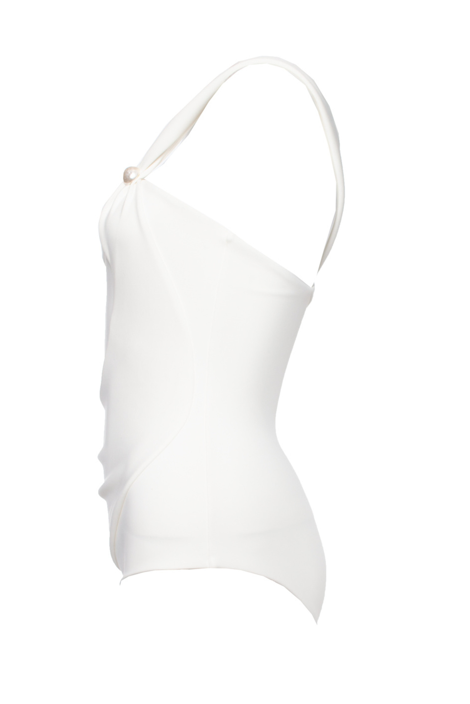 Chanel Chanel, one shoulder bathing suit