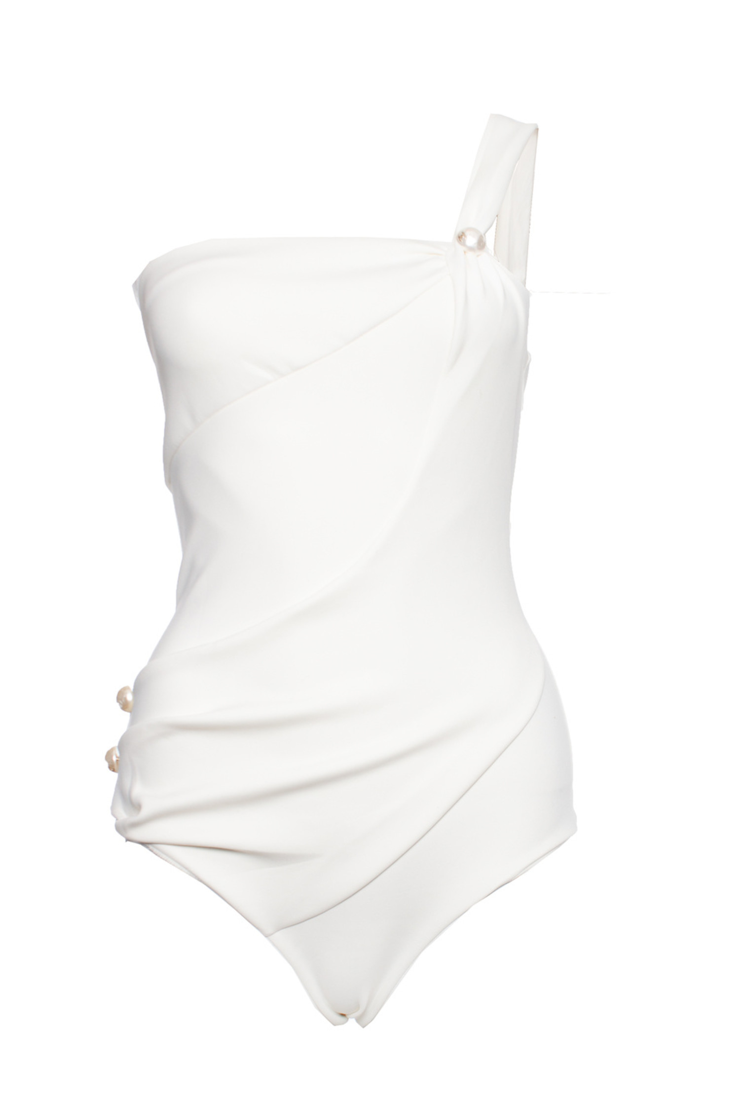 Chanel, one shoulder bathing suit - Unique Designer Pieces