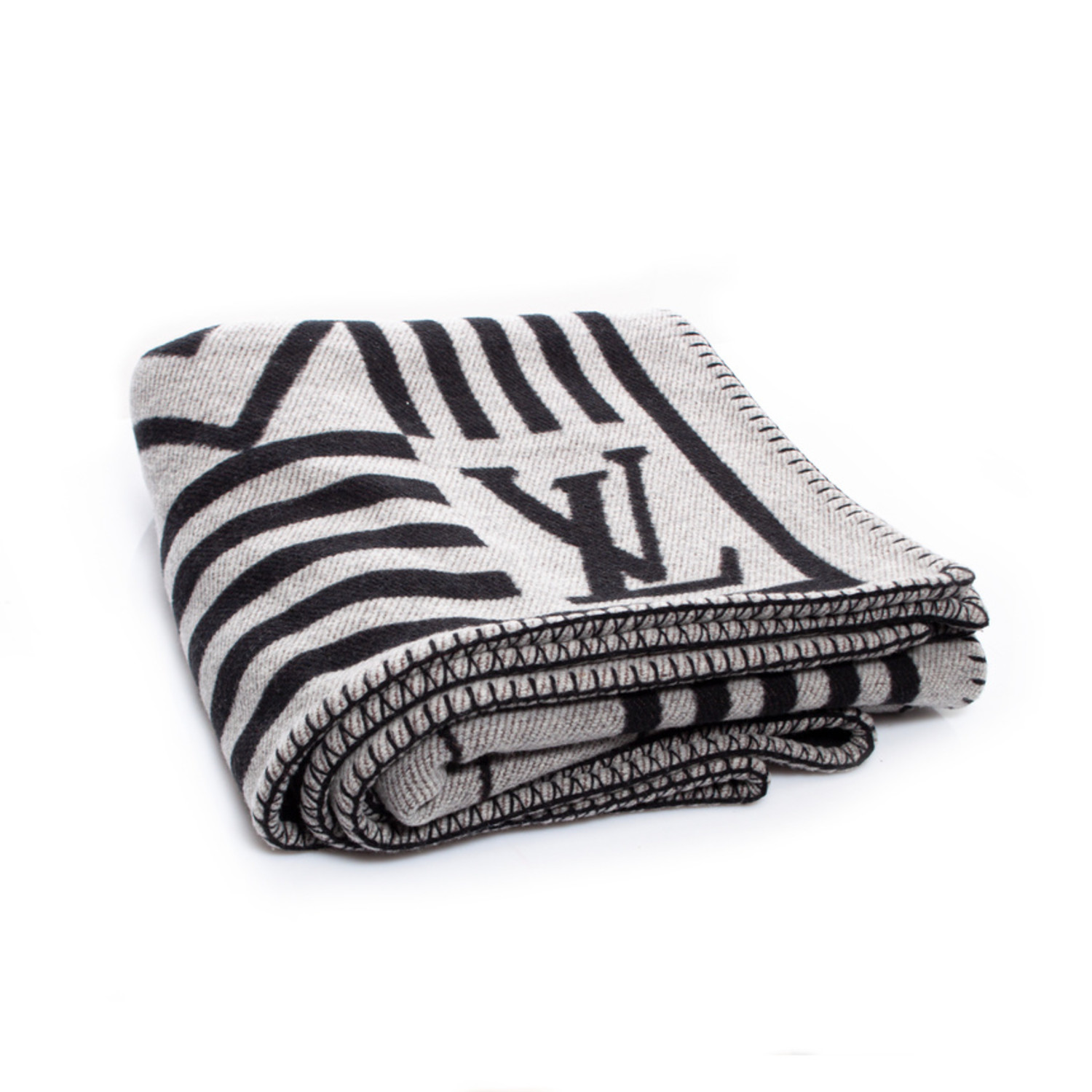 Louis Vuitton Karakoram Blanket - Grey Throws, Pillows & Throws