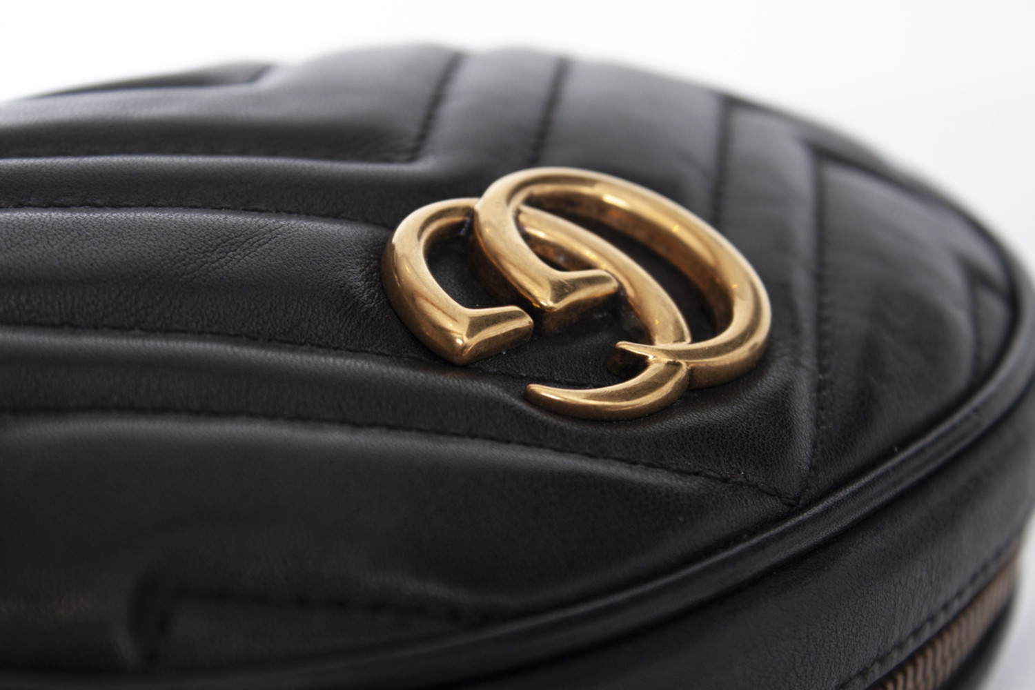 Gucci GG Marmont Belt Black Leather ref.801480 - Joli Closet
