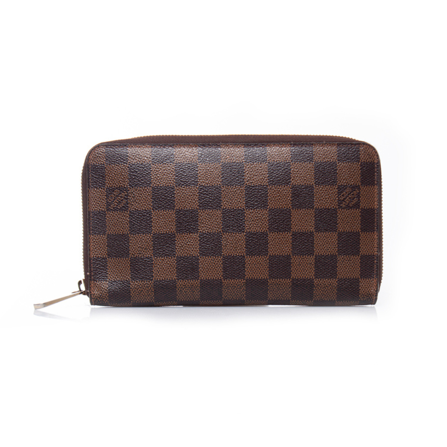 Louis Vuitton Zippy Organizer Damier Ebene Wallet