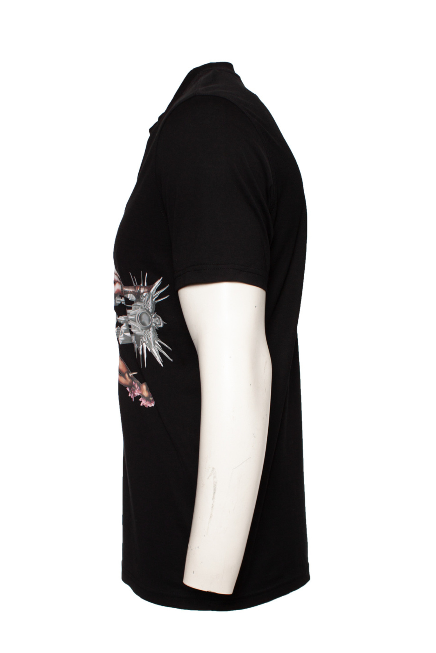 Givenchy, Black T-shirt with transformer print. - Unique Givenchy, Black T-shirt with transformer print. - Unique