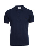 Yves Saint Lauren Navy blue polo shirt. Unique Designer Pieces