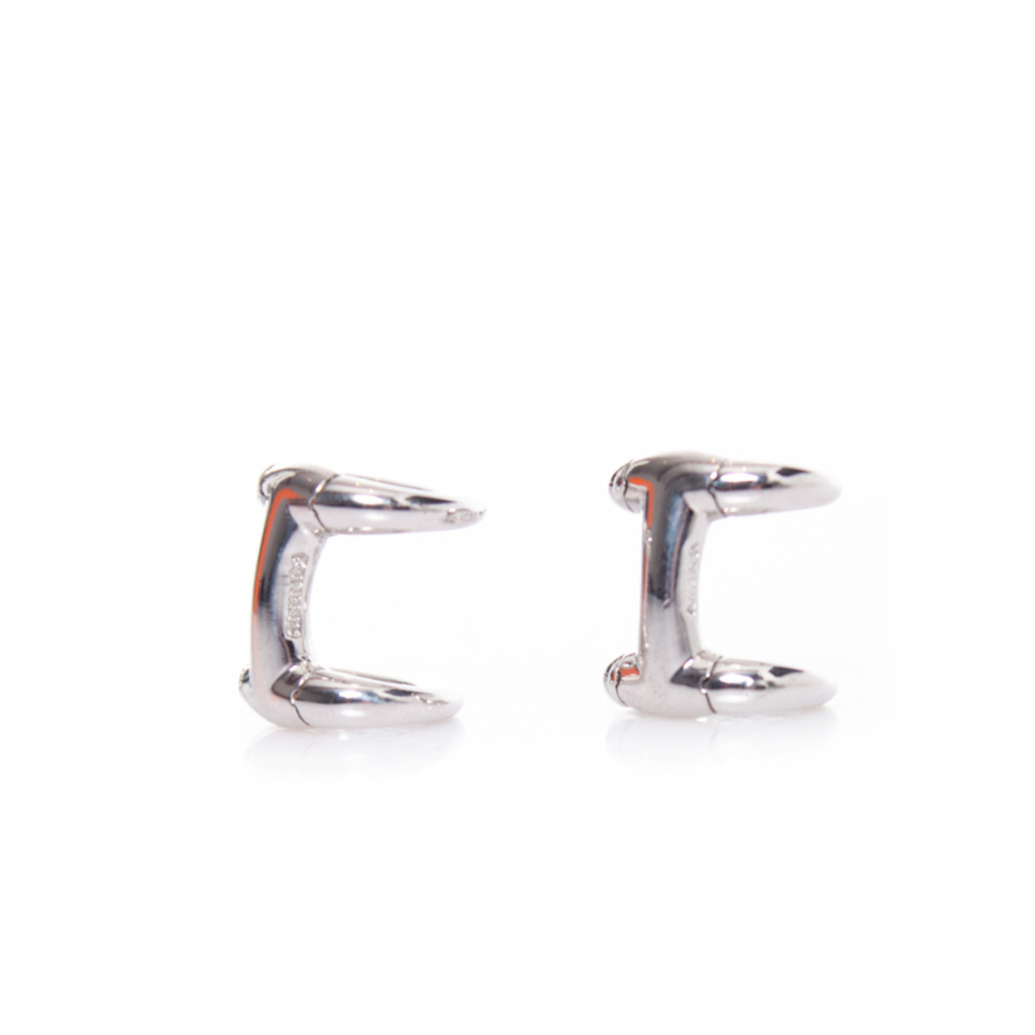 Hermes, horsebit cufflinks. - Unique Designer Pieces Hermes, horsebit cufflinks. - Unique Designer Pieces