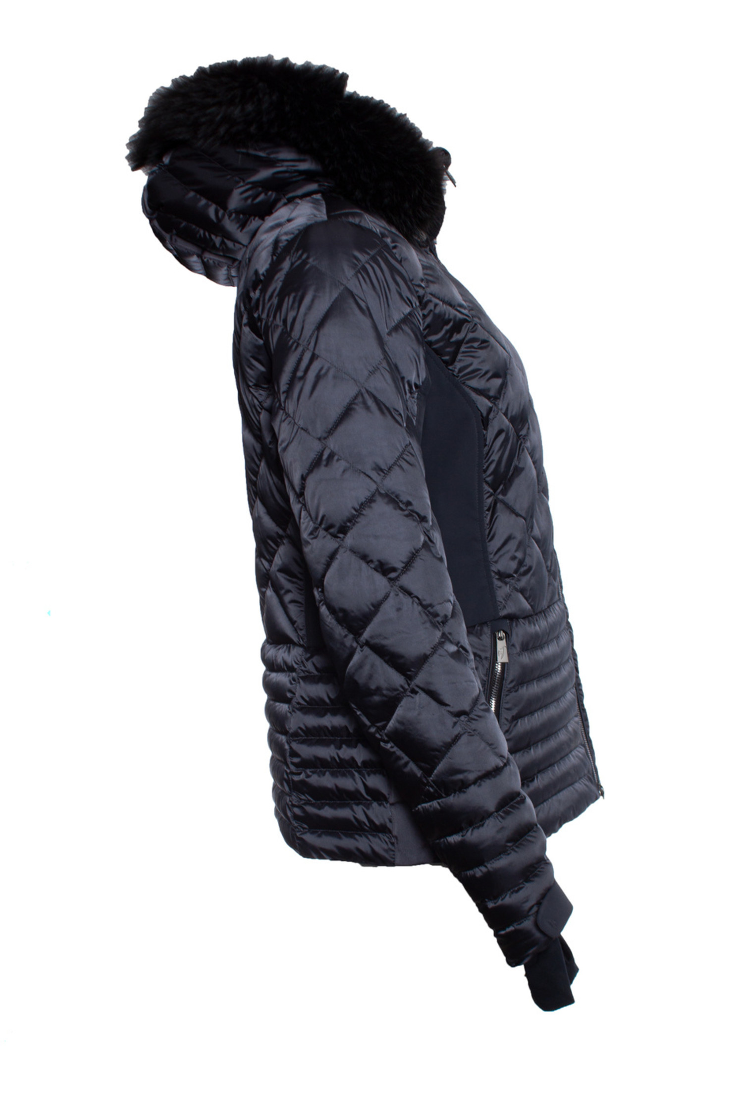 fur lined ski jacket